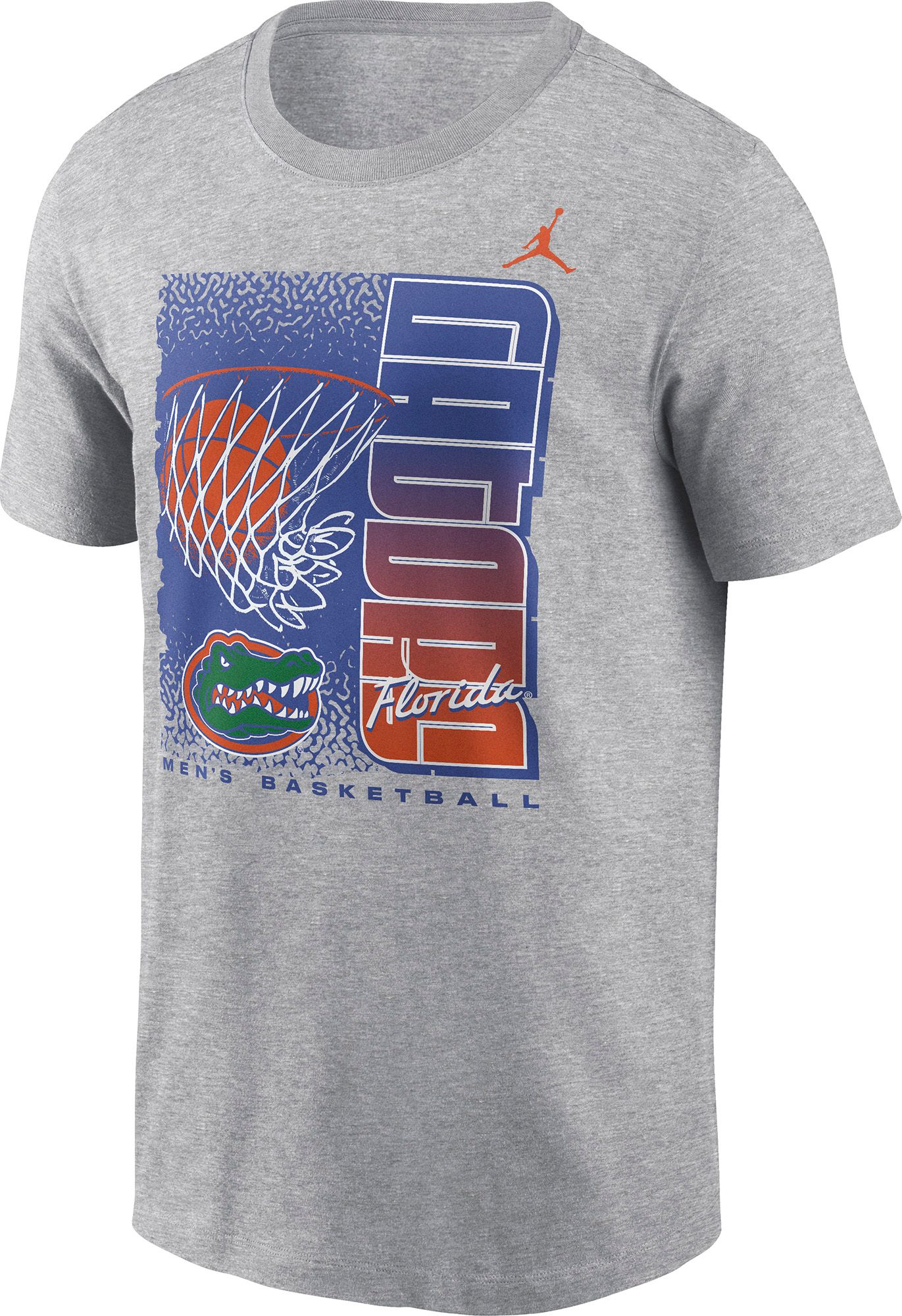Jordan TROJANS Tシャツ グレー　大濠 Jordan Men's Florida Gators Dark Gray Basketball Refresh T-Shirt