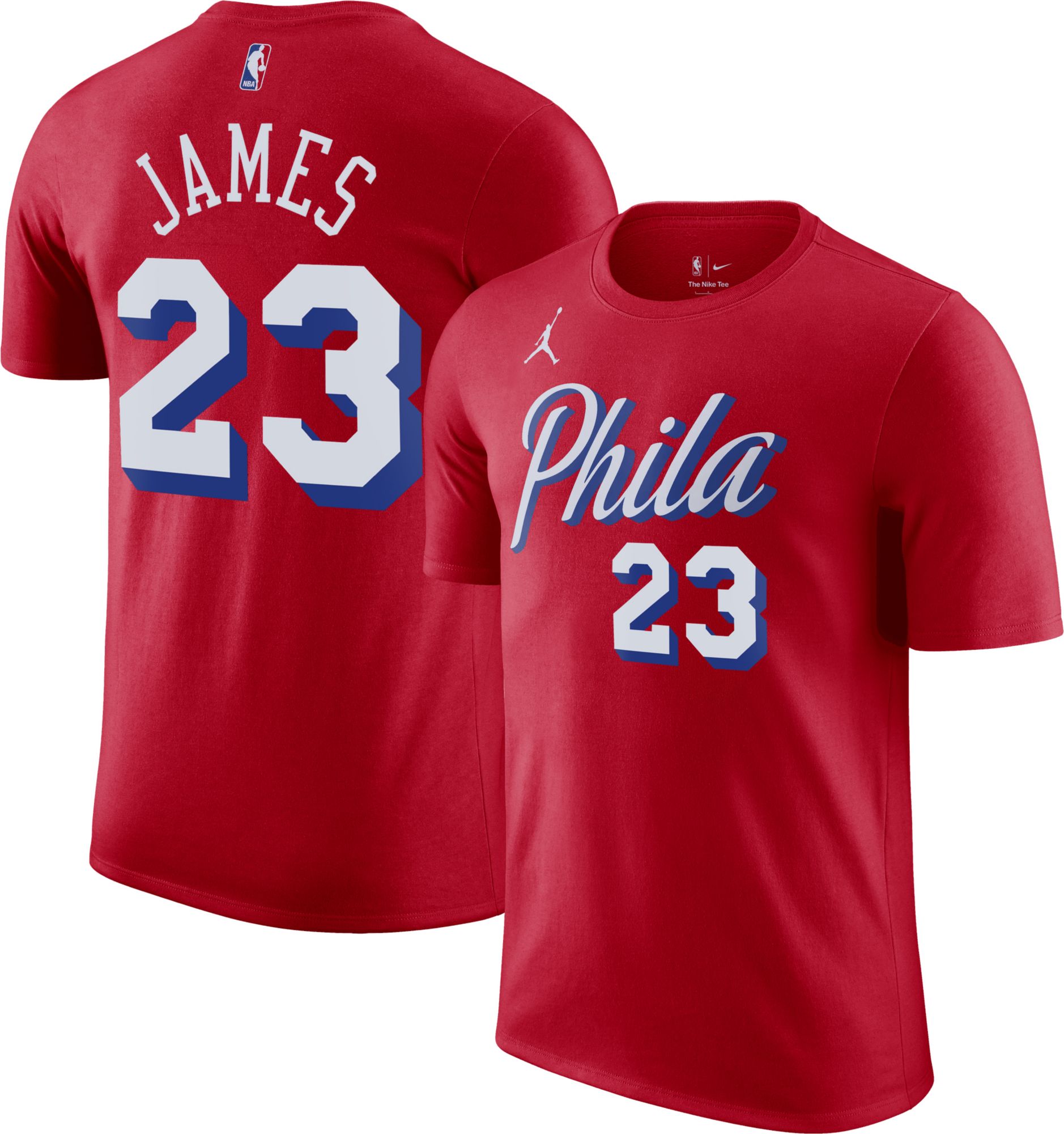 Jordan Youth Philadelphia 76ers LeBron James Statement T-Shirt