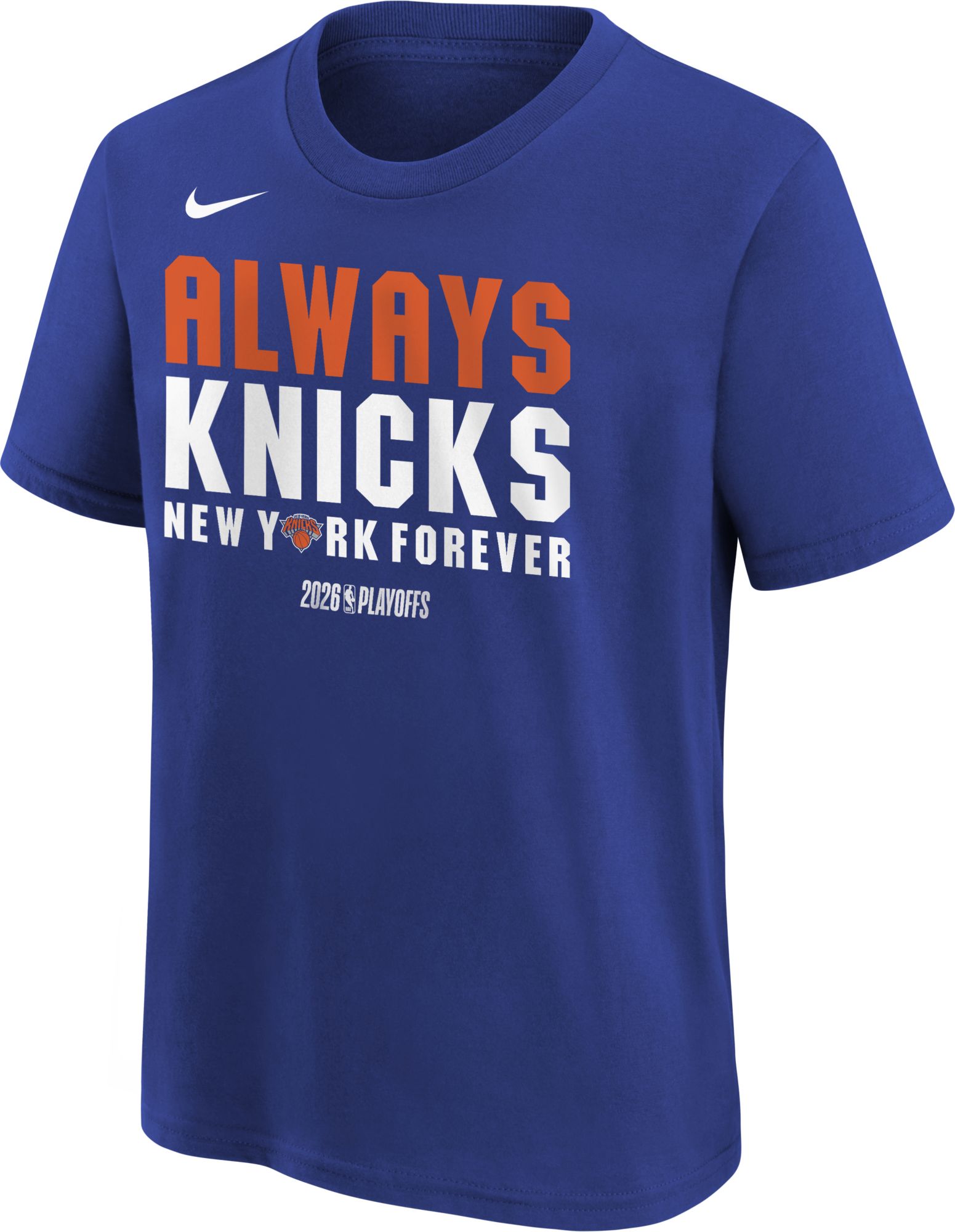 Nike Youth 'ALWAYS KNICKS NEW YORK FOREVER' 2025-26 NBA Playoffs