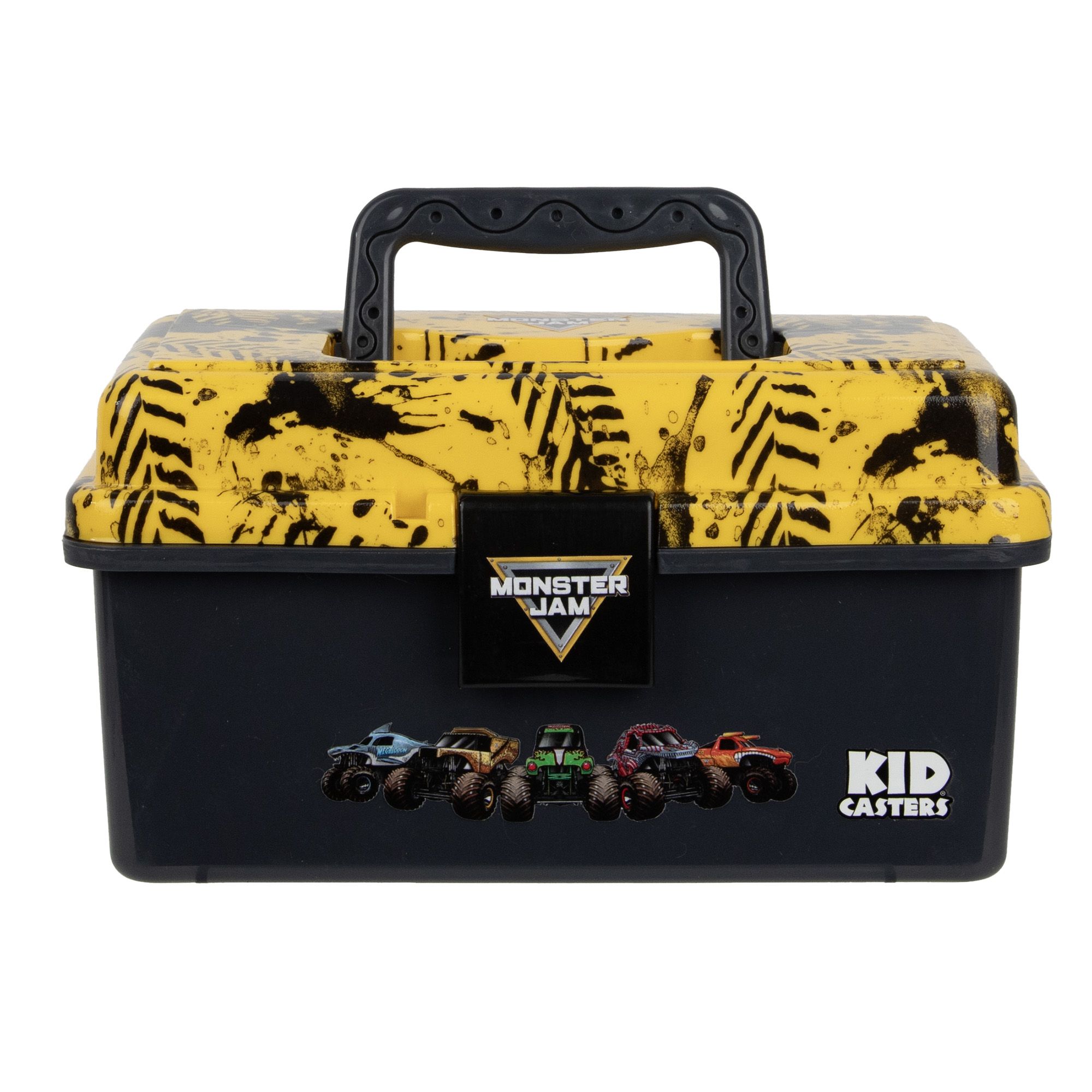 dick's sporting goods tackle box for 7 year old Kid Casters Monster Jam Play Box