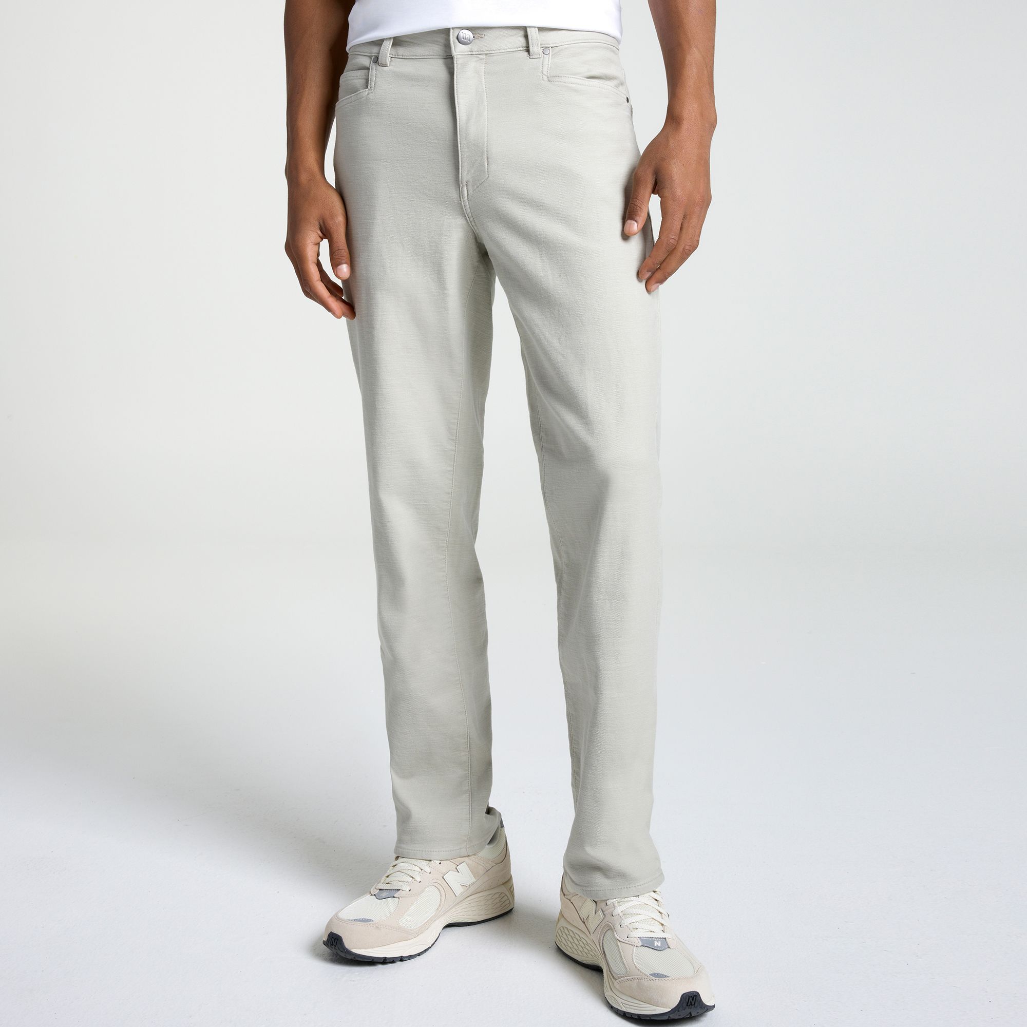 VRST Men's Limitless Comfort Twill Athletic Fit 5-Pocket Pants