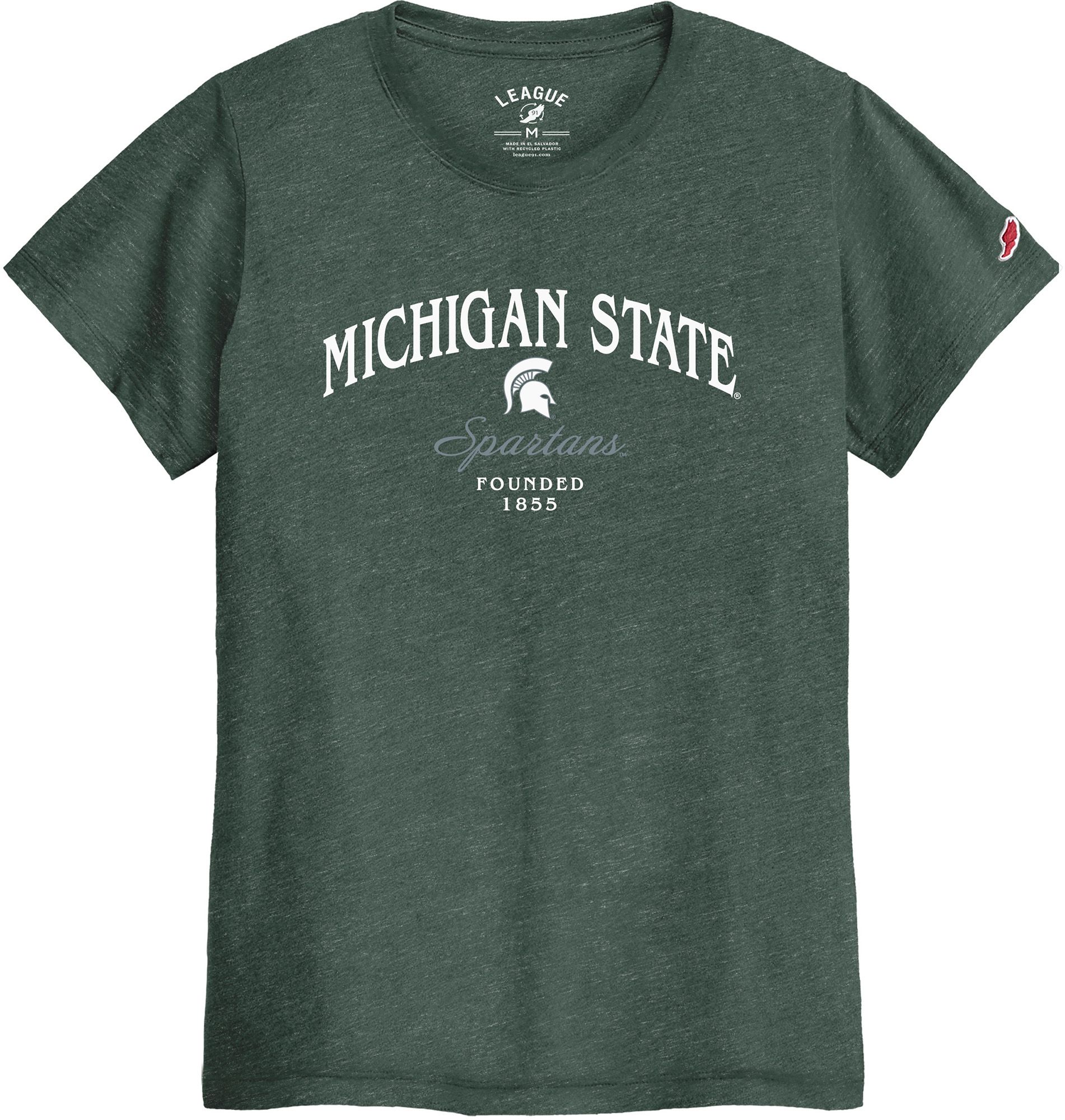 League-Legacy Women's Michigan State Spartans Green Everyday Fan