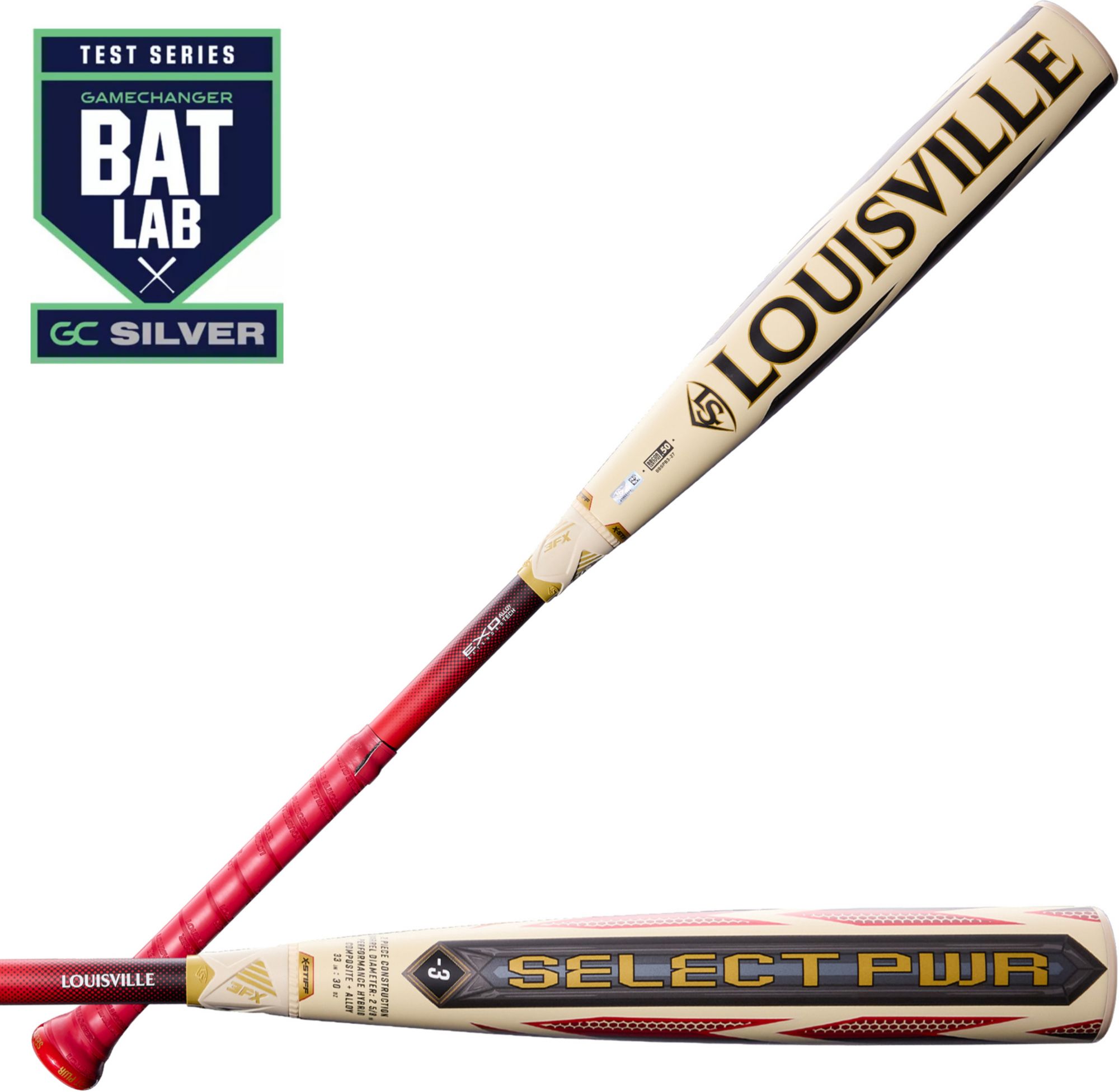 DRT CRAWLER BOYZ　VARIAL　クローラーボーイズ　バリアル87 Louisville Slugger Select PWR Hybrid BBCOR Bat 2027 (-3) | Dick's