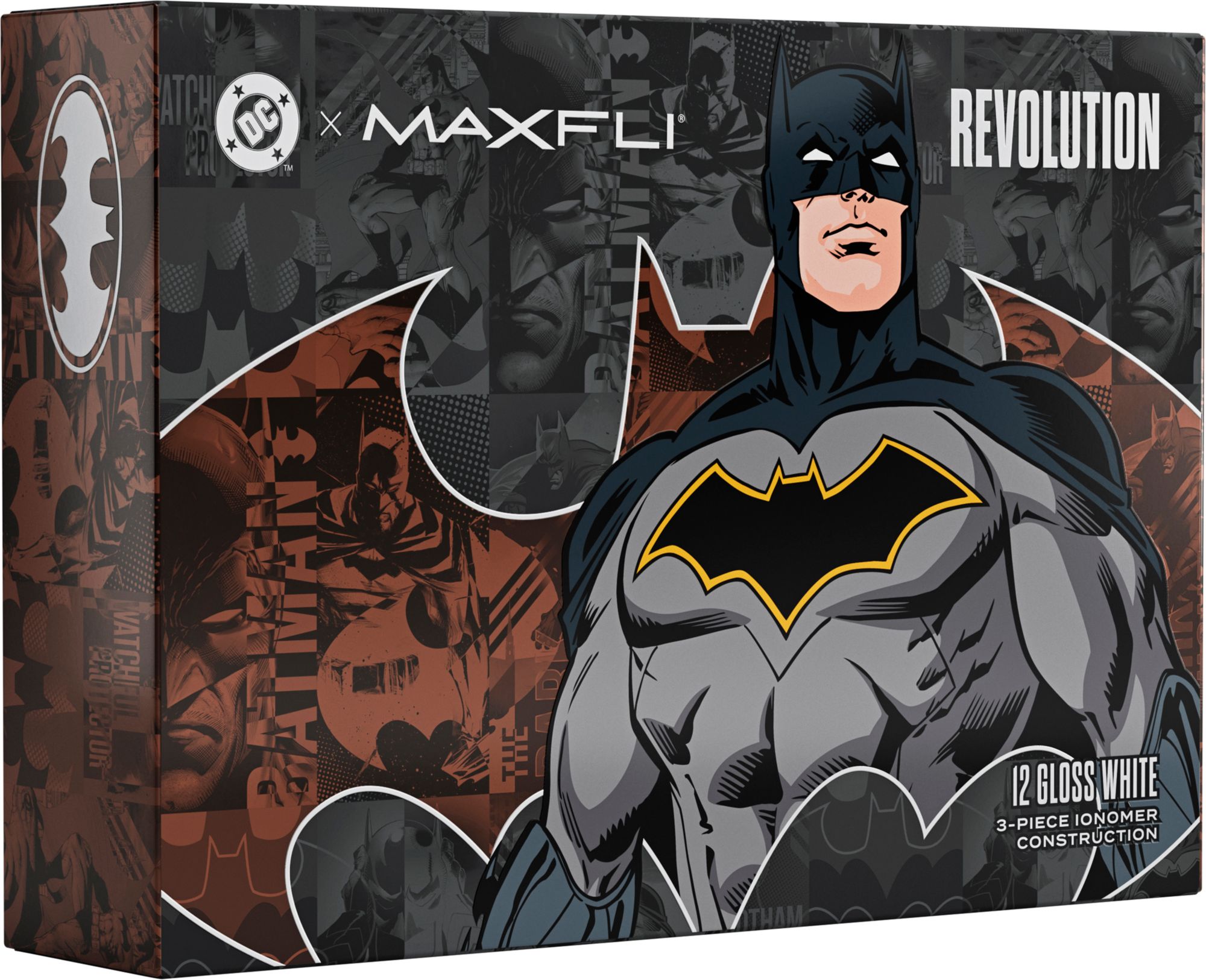 DC x Maxfli Batman Revolution Golf Balls | Dick's Sporting Goods