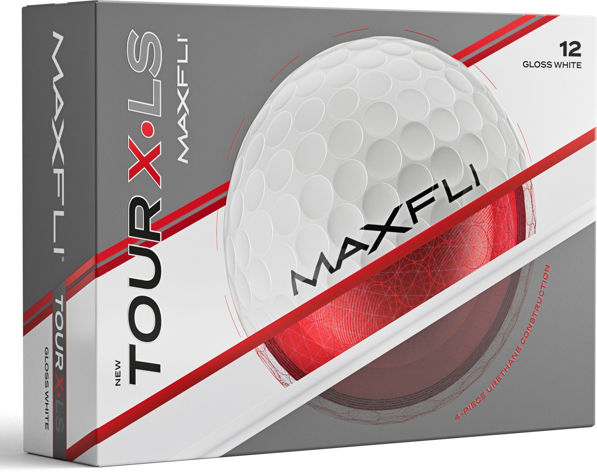 ☆  GOLF セルフスタンド ホワイト トリコロール Maxfli Tour X LS Golf Balls | Golf Galaxy
