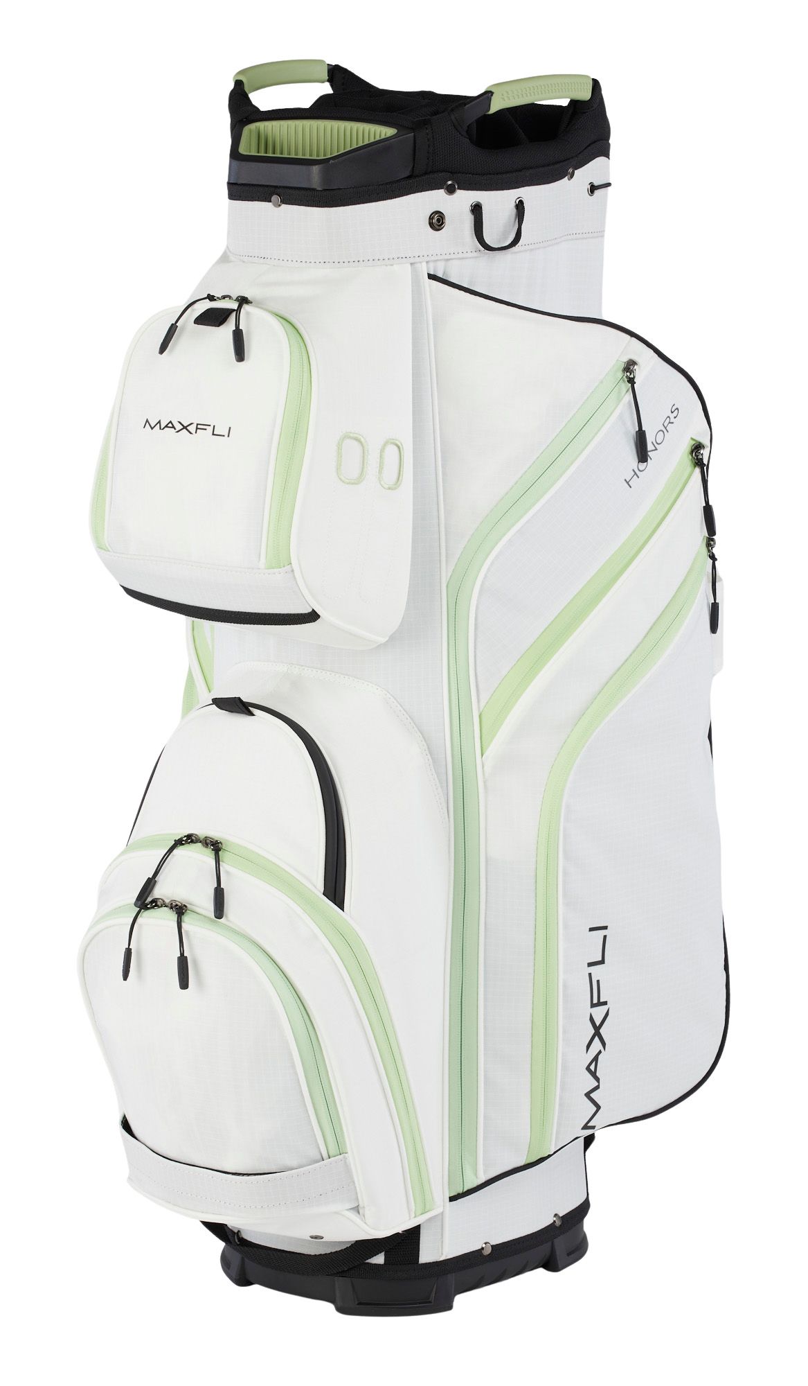 MAXFLI キャディバッグ ホワイト/グリーン Maxfli Women's 2026 Honors Cart Bag | Golf Galaxy