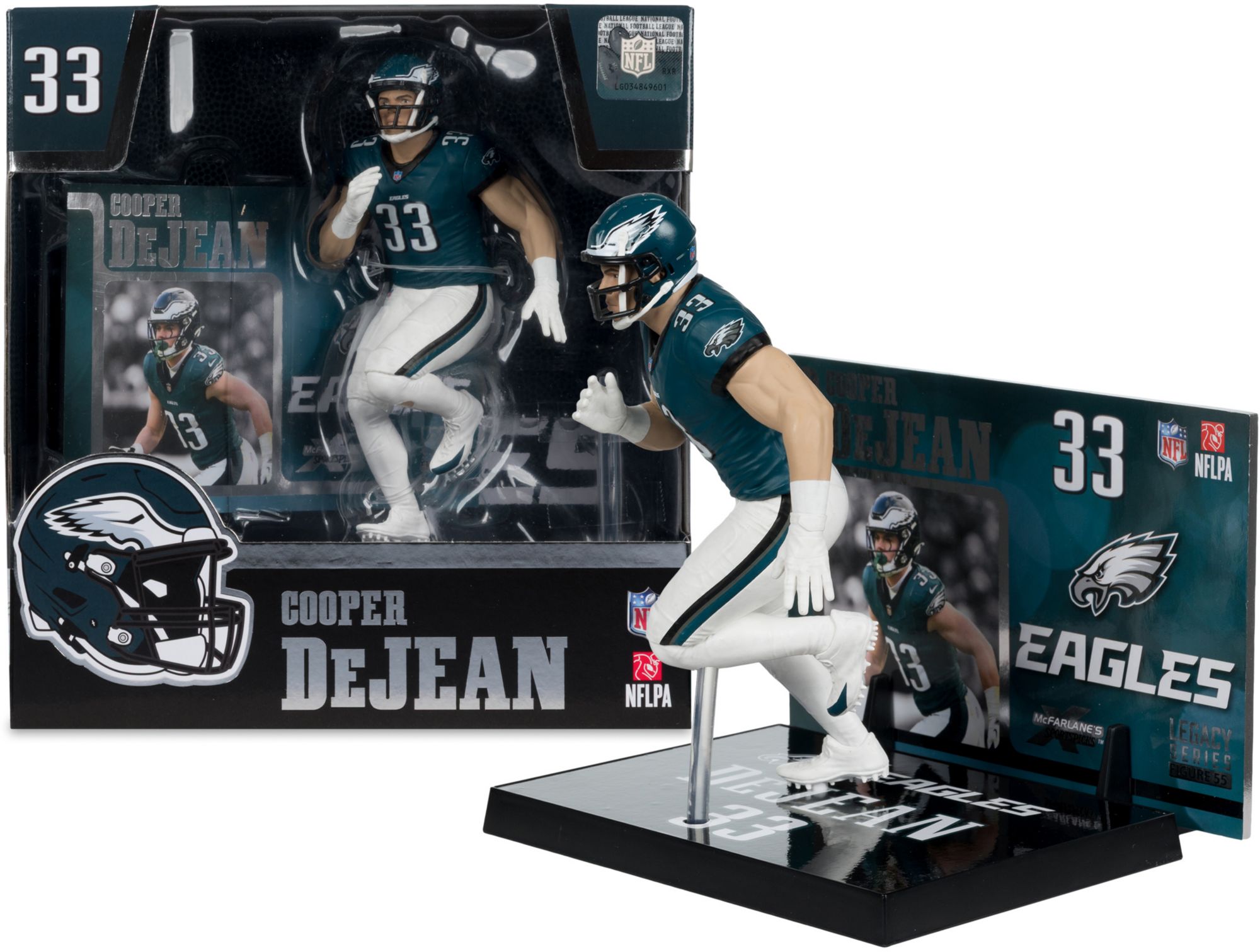 McFarlane SportsPicks Philadelphia Eagles Cooper DeJean Posed