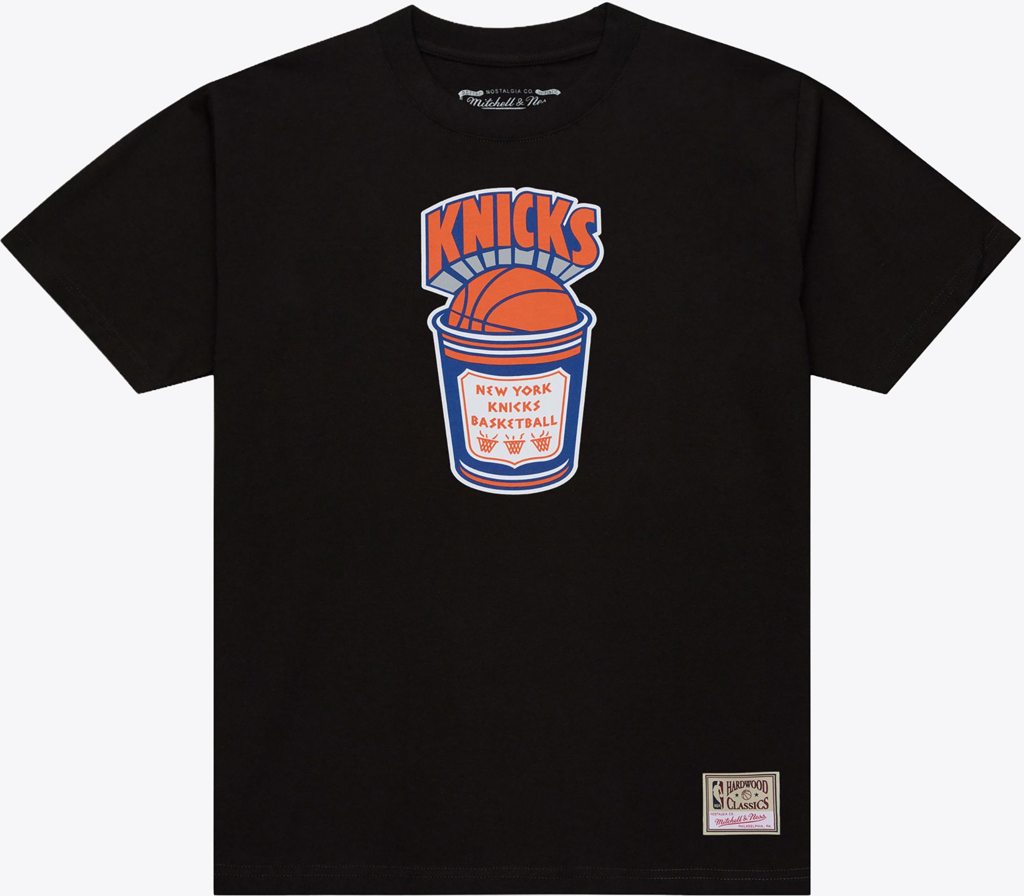 Mitchell & Ness Adult New York Knicks Black Coffee T-Shirt