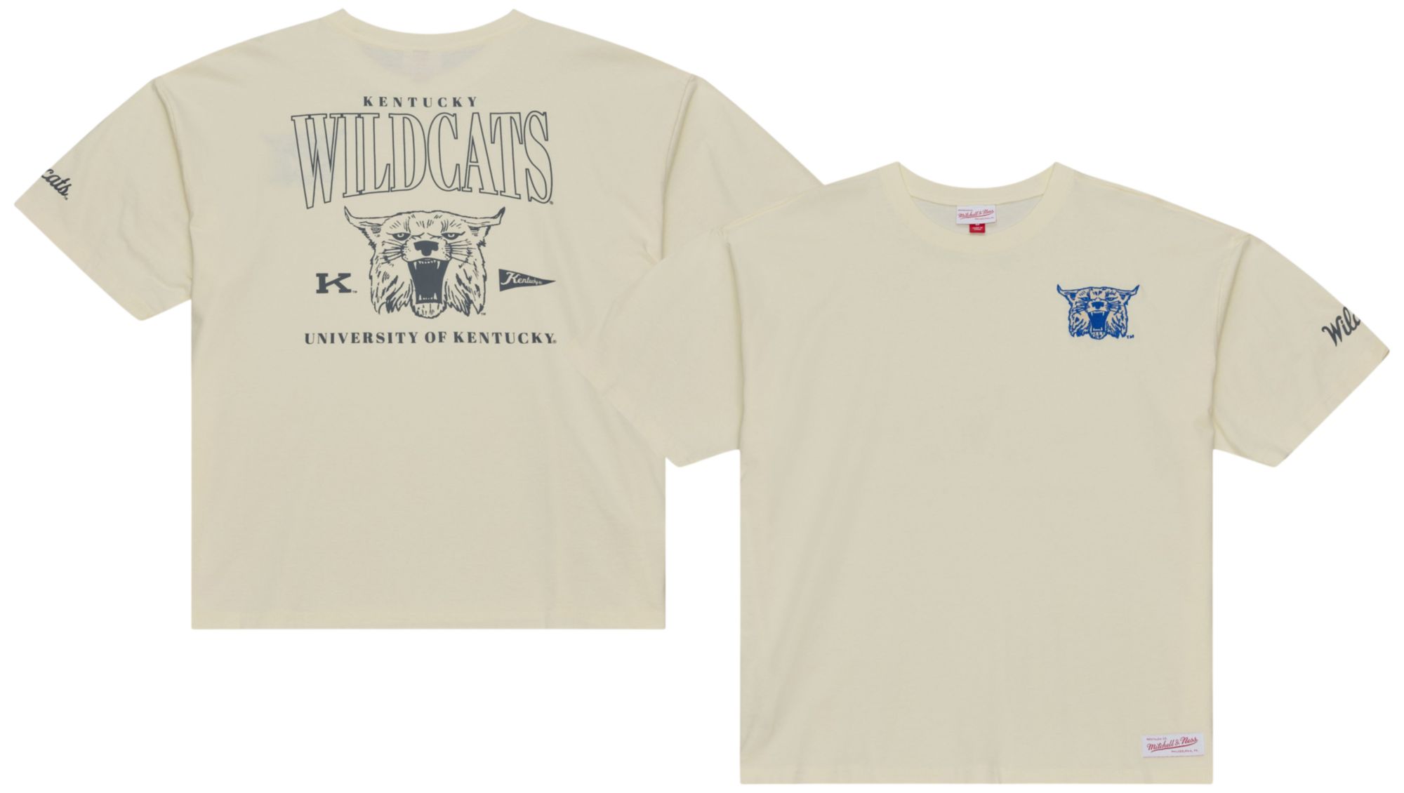 Mitchell & Ness Men's Kentucky Wildcats Vintage White Heritage