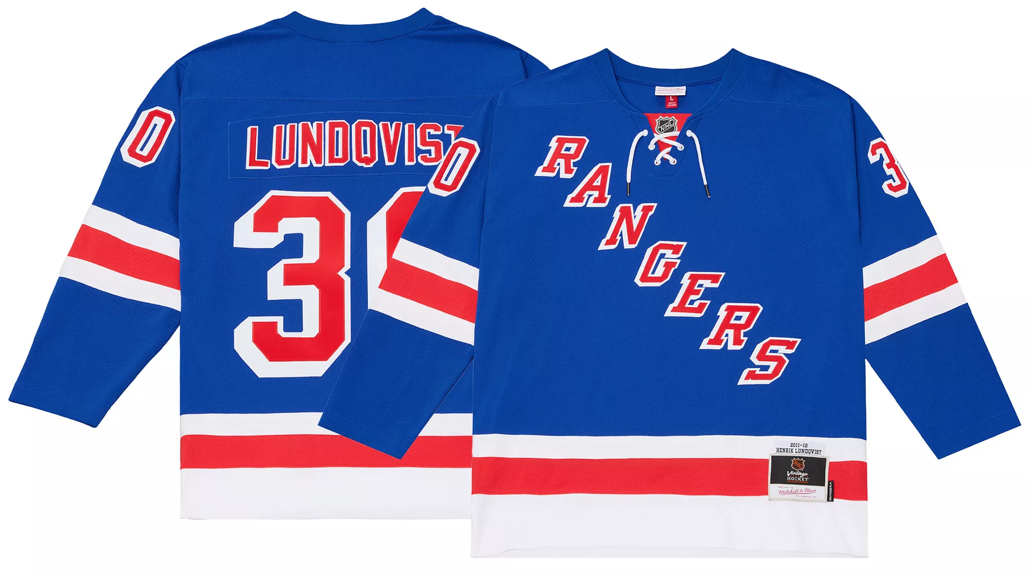 Mitchell & Ness Men's New York Rangers Henrik Lundqvist Home Jersey