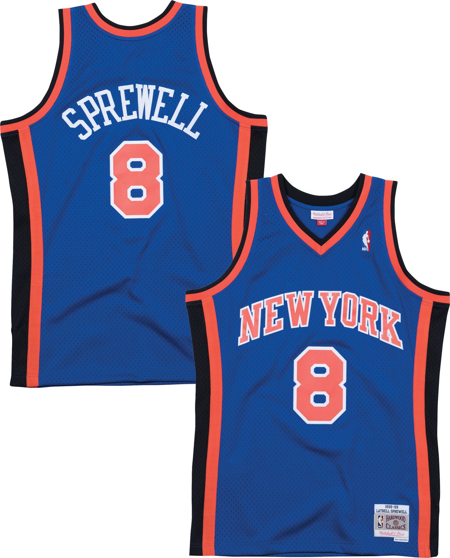 Mitchell & Ness Men's New York Knicks Latrell Sprewell 1998/99
