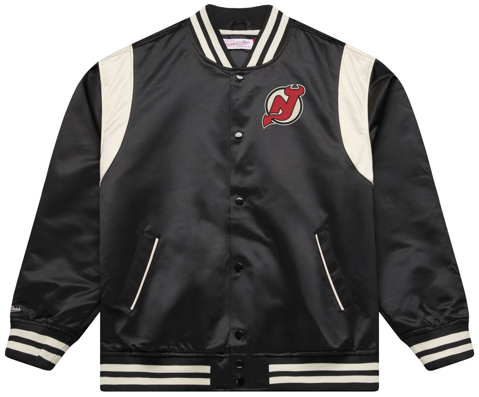 Mitchell & Ness Men's New Jersey Devils Retro Satin Jacket