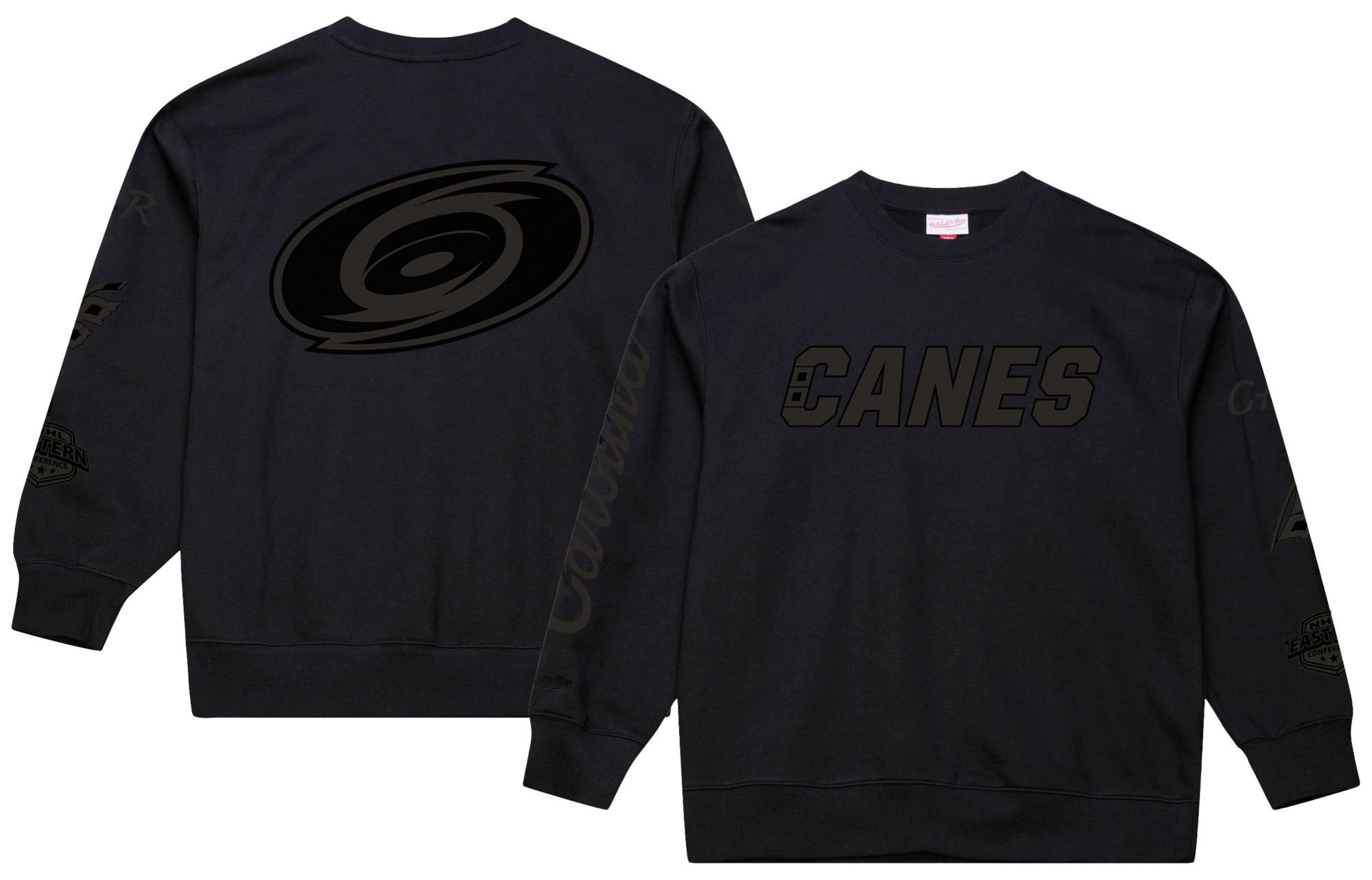 Mitchell & Ness Adult Carolina Hurricanes Phantom Black Fleece