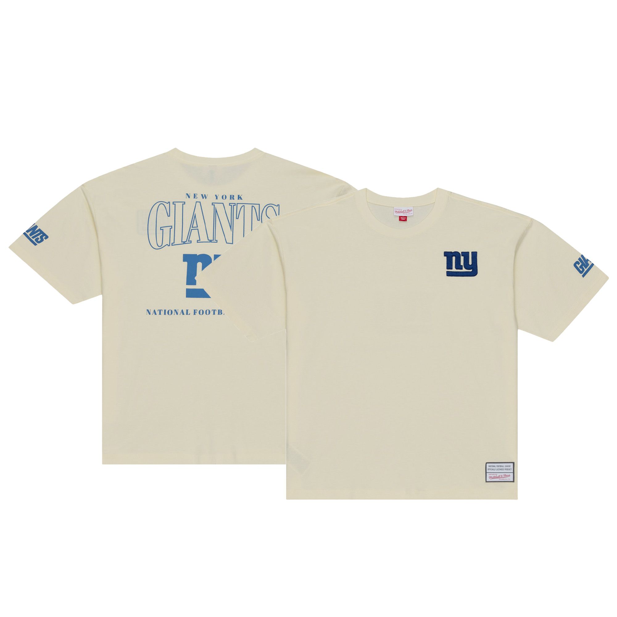Mitchell & Ness Men's New York Giants Heritage Oversized T-Shirt