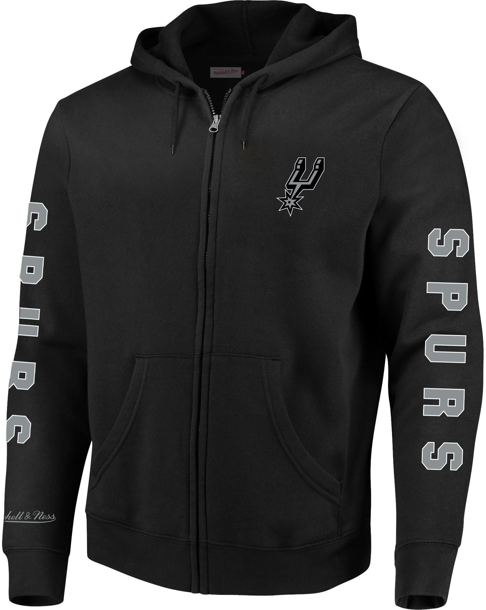 Mitchell & Ness Men's San Antonio Spurs Big & Tall Full-Zip Hoodie