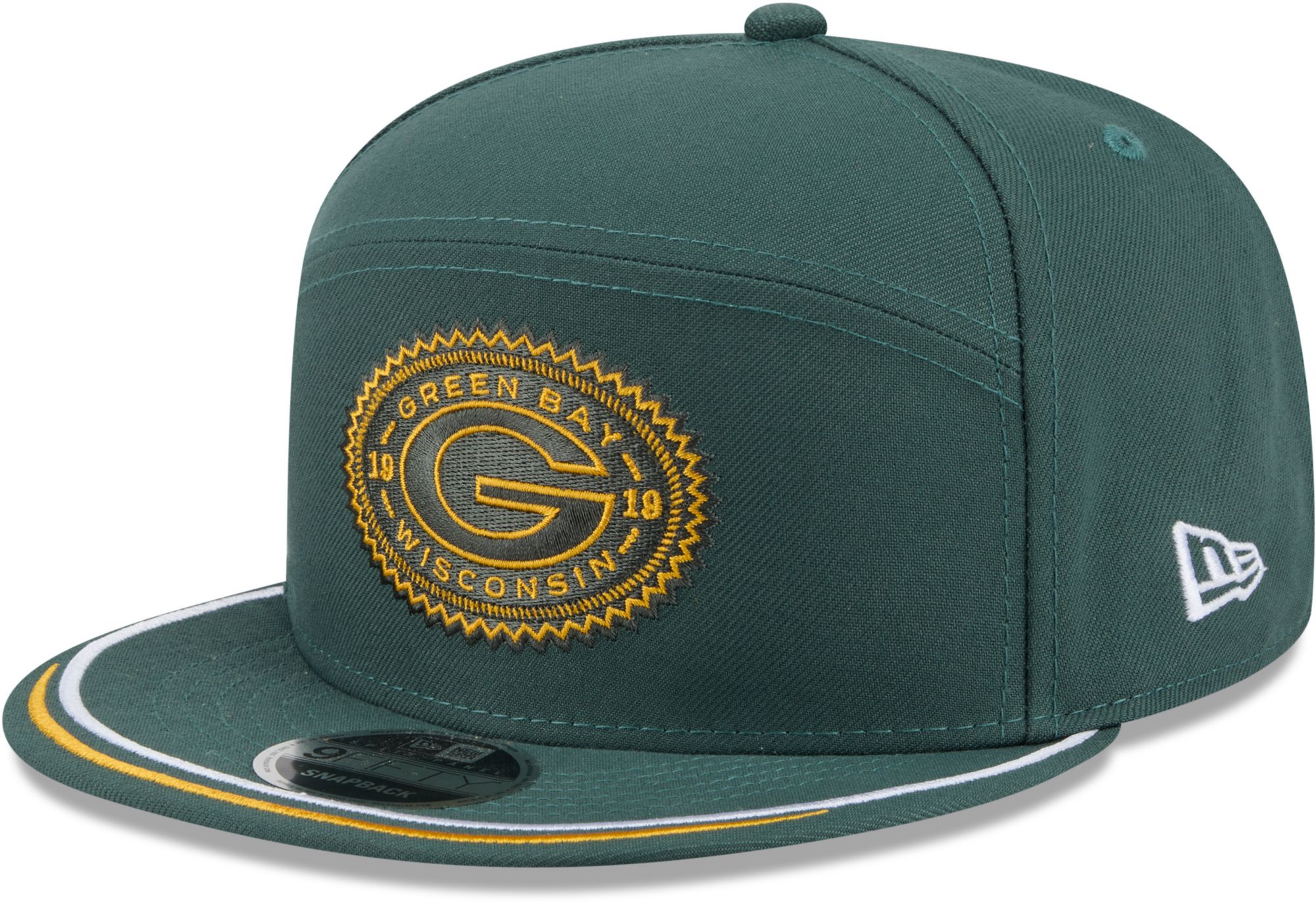 New Era Adult Green Bay Packers NFL Rivalries Split Panel 9Fifty