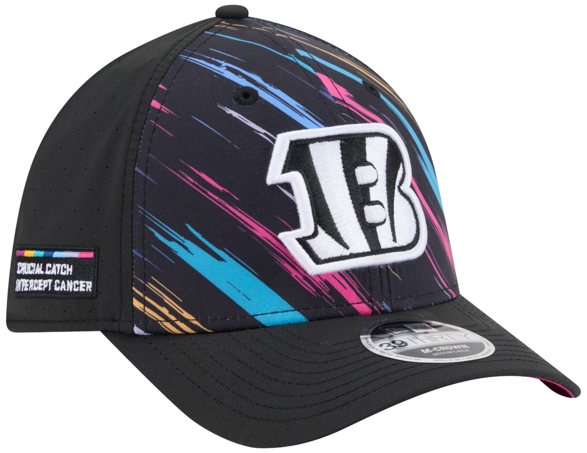 New Era Adult Cincinnati Bengals Crucial Catch 39Thirty Stretch