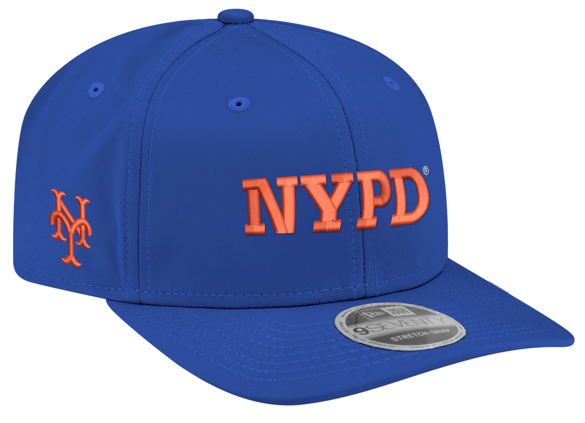 New Era Adult New York Mets Royal NYPD 9Seventy Adjustable Hat