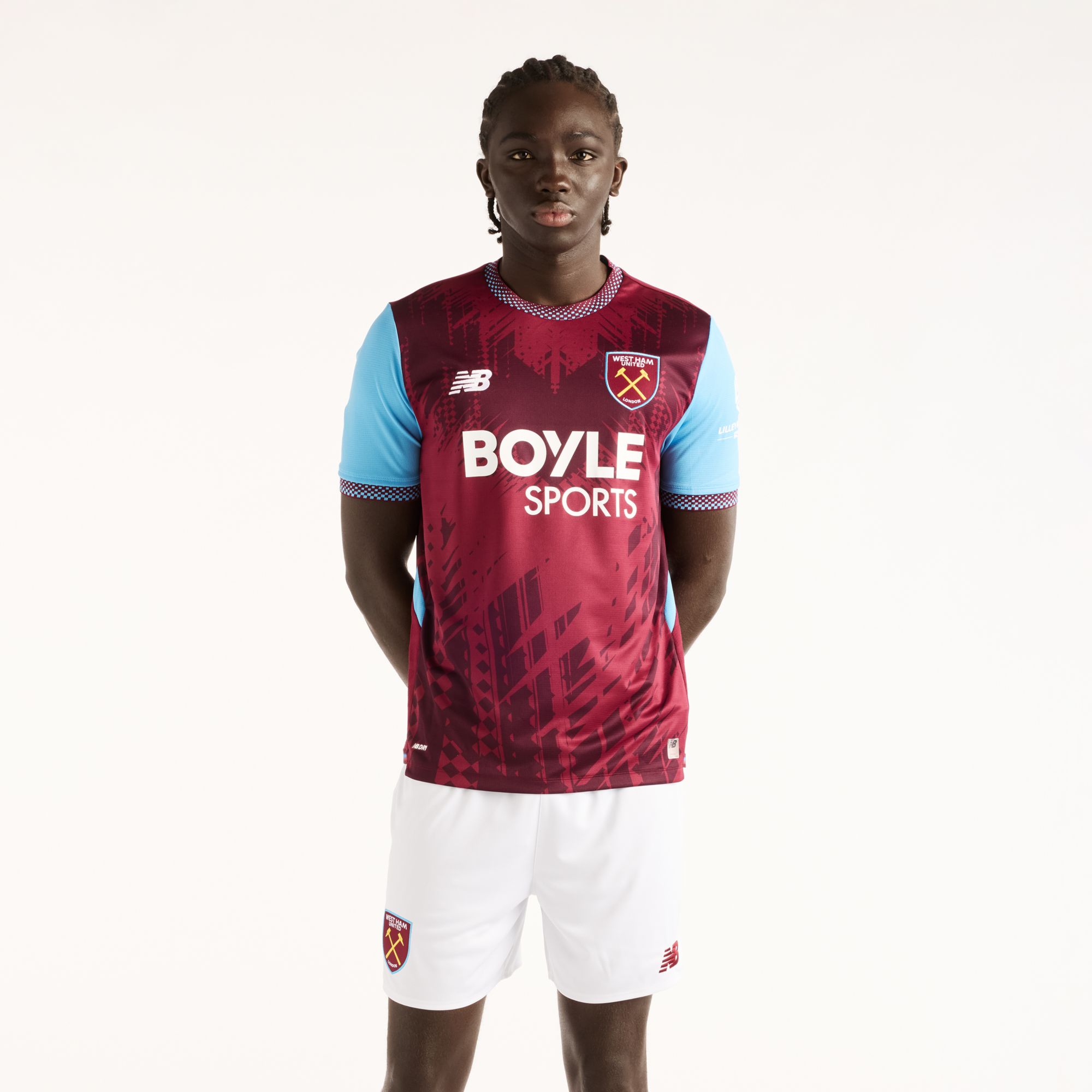 New Balance Adult West Ham United Multicolor 2026 Home Authentic