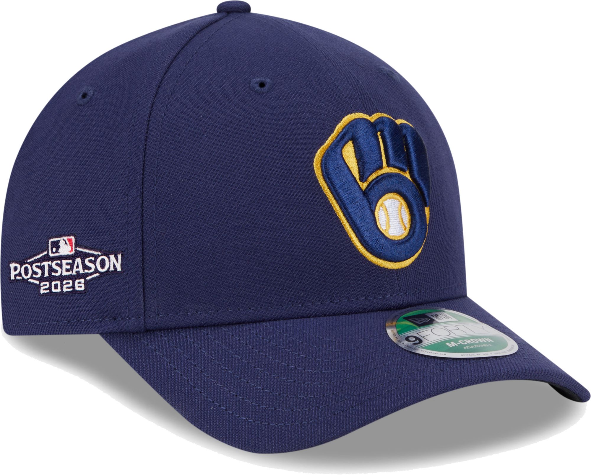 New Era Adult Milwaukee Brewers Postseason Participant 2026 Home
