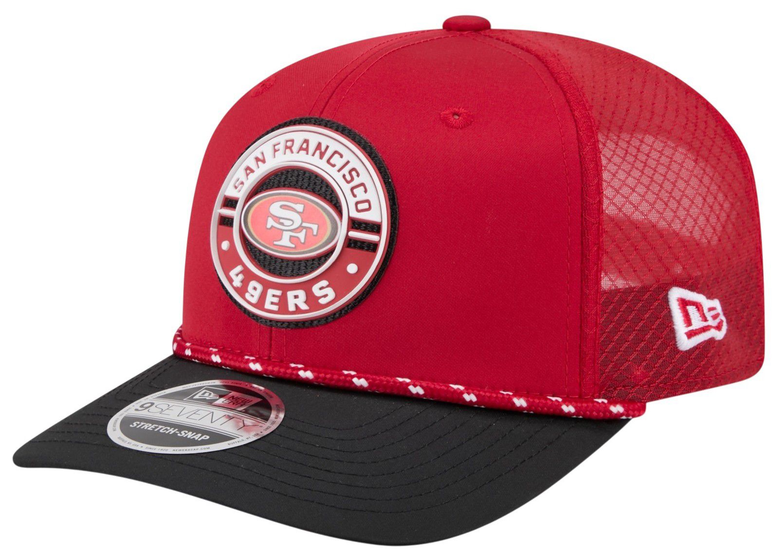 New Era Adult San Francisco 49ers Red Game 9Seventy Adjustable Hat