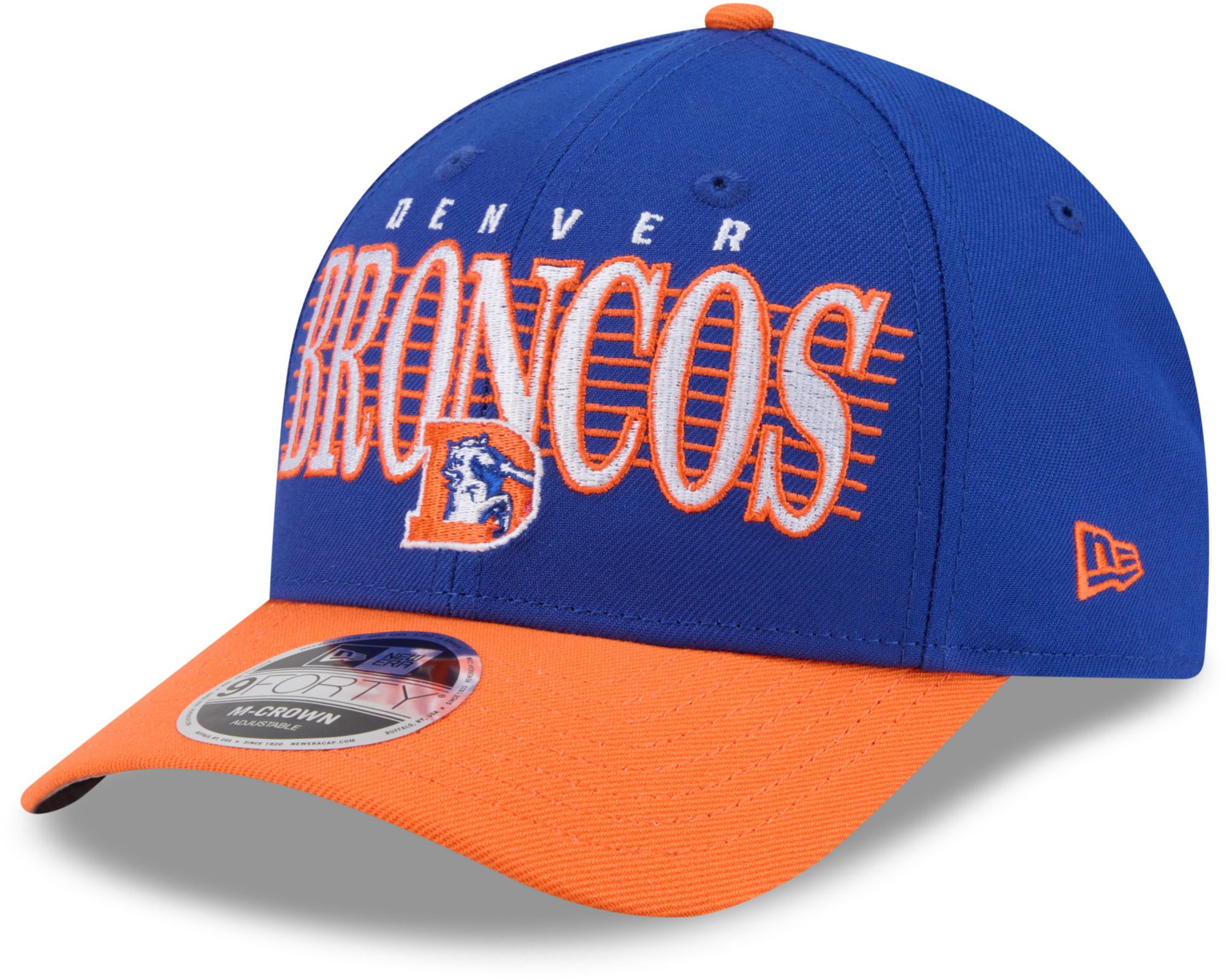 New Era Adult Denver Broncos Medium Blue Loyal 9Forty Adjustable