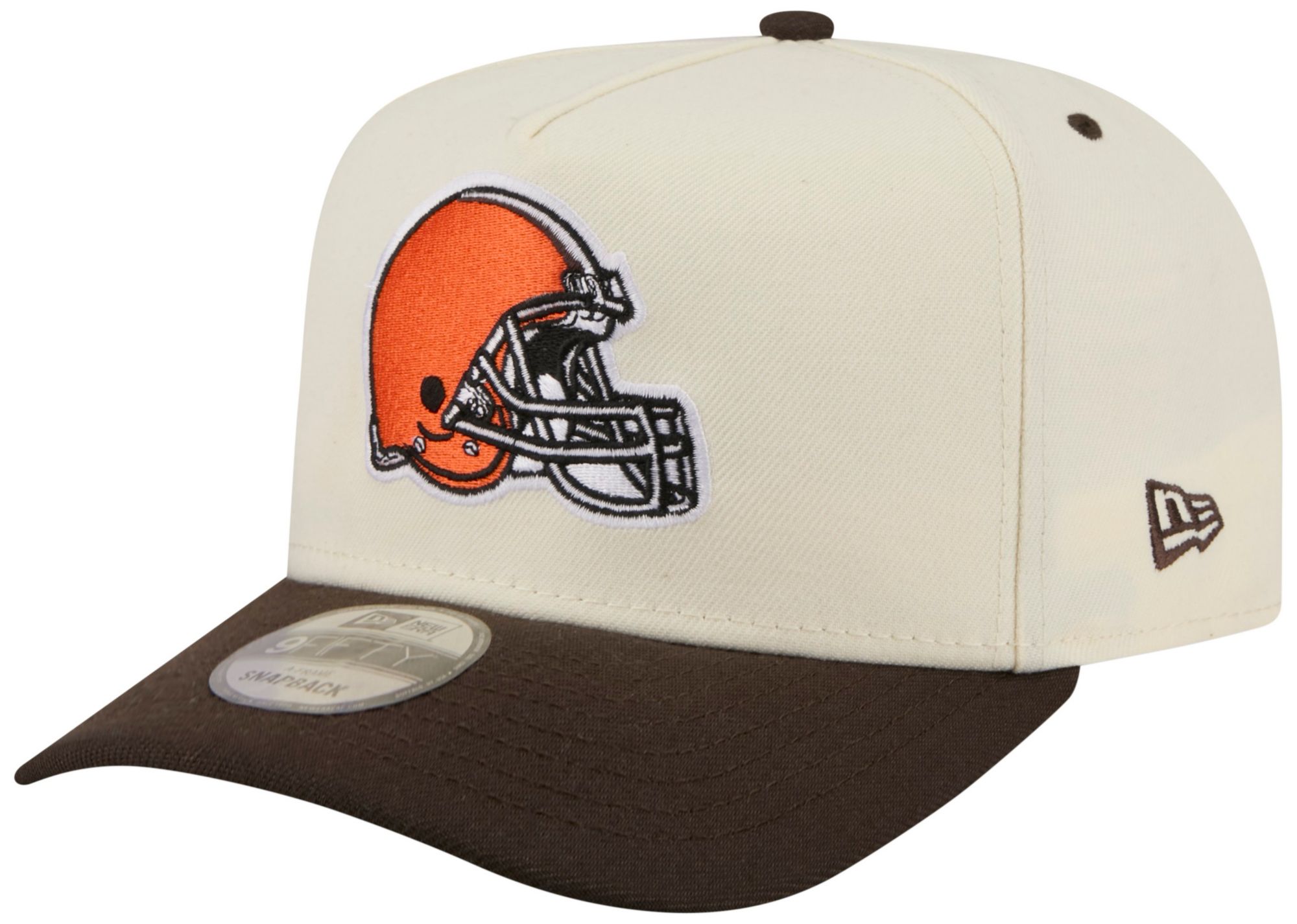 New Era Adult Cleveland Browns Brown Rear Hit A-Frame 9Fifty