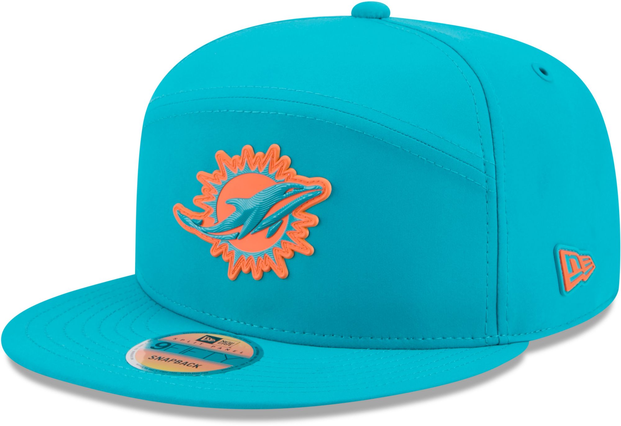 New Era Adult Miami Dolphins Turquoise Sideline Split 9Fifty