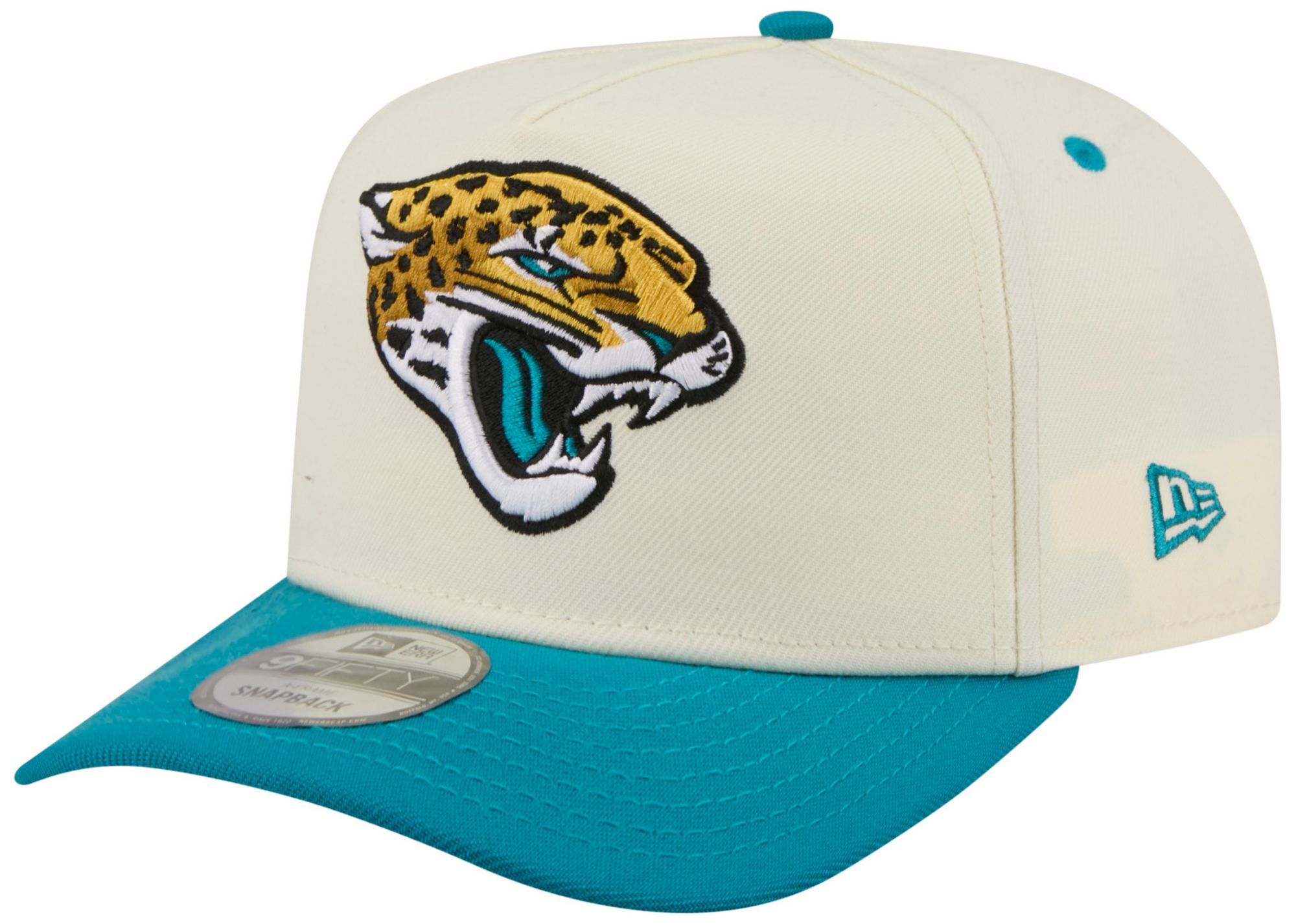 New Era Adult Jacksonville Jaguars Turquoise Rear Hit A-Frame