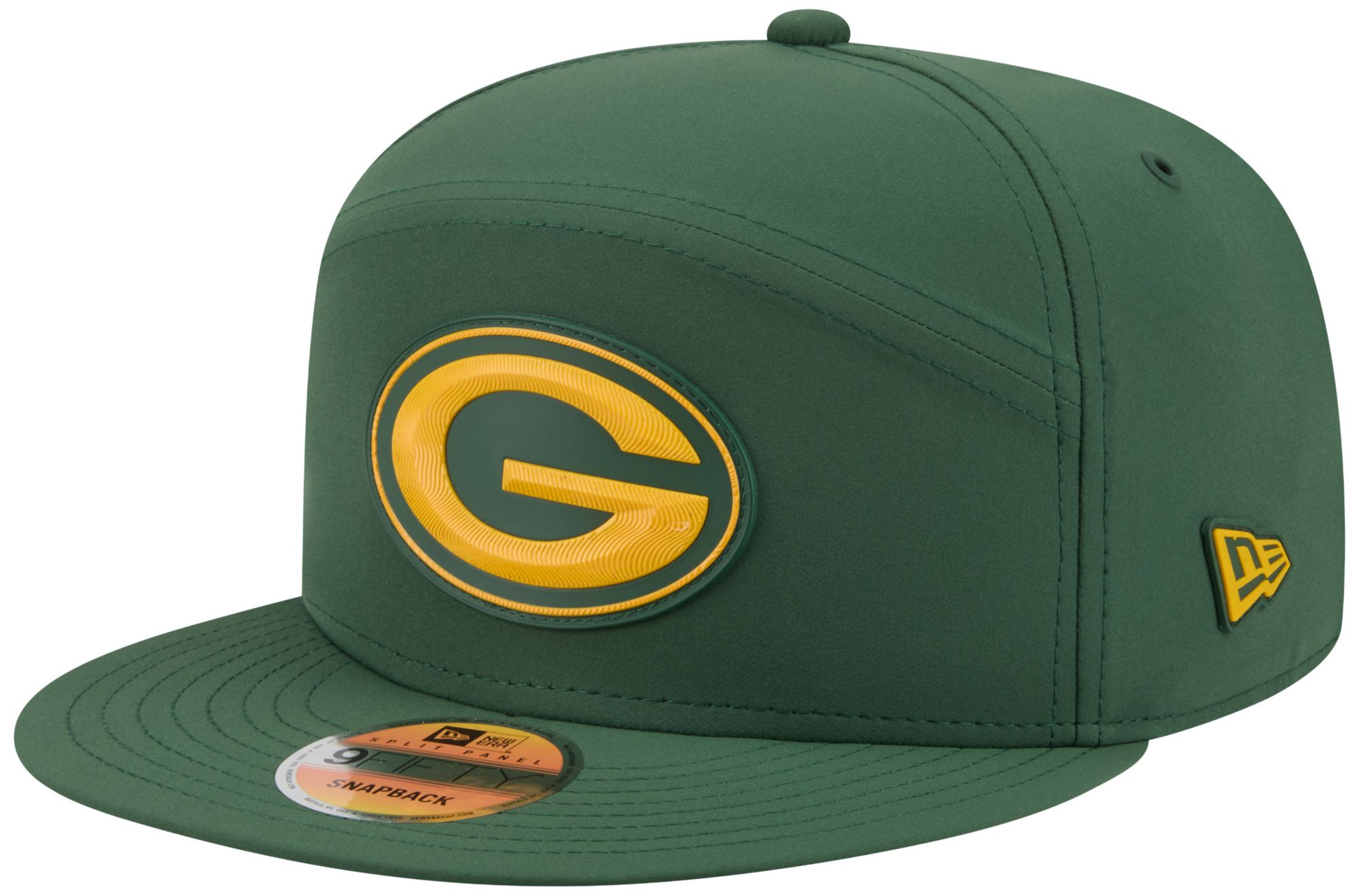New Era Adult Green Bay Packers Green Sideline Split 9Fifty