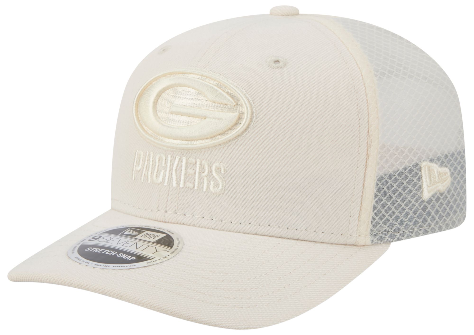 New Era Adult Green Bay Packers Beige Color Pack 9Seventy