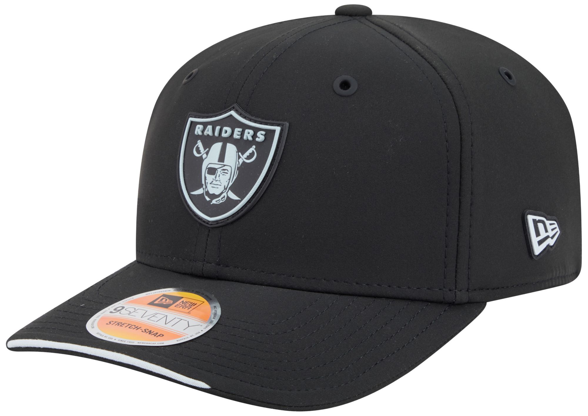 New Era 9SEVENTY LAS VEGAS RAIDERS キャップ New Era Adult Las Vegas Raiders Black Sideline 9Seventy Adjustable