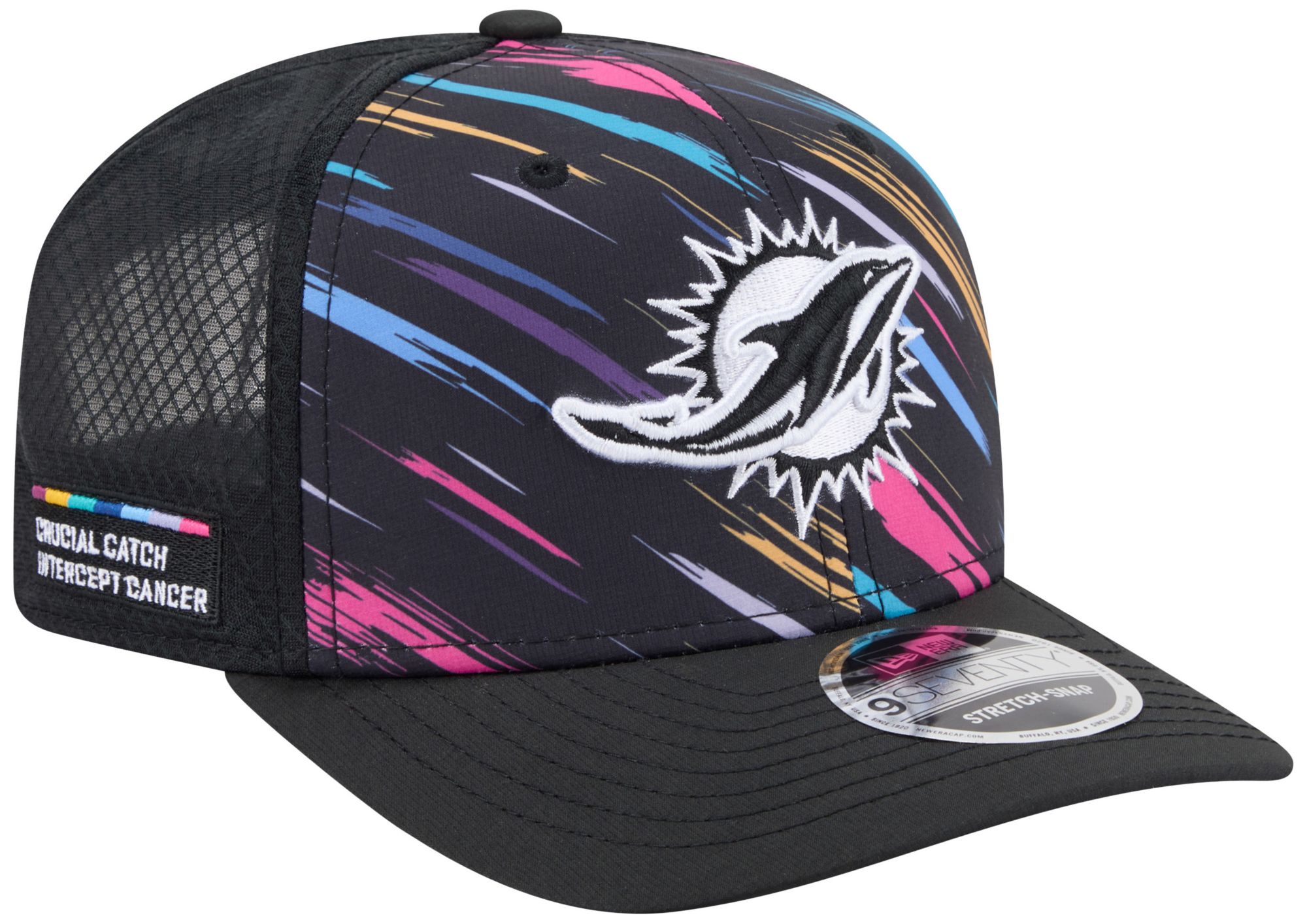 【非売品】NFLカロライナ・パンサーズ　ピンクキャップ New Era Adult Miami Dolphins Crucial Catch 9Seventy Adjustable Hat