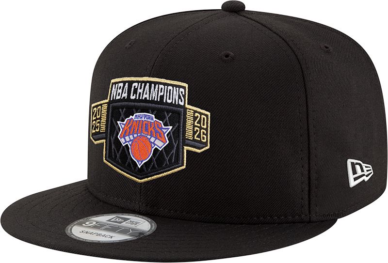 New Era Adult 2026 NBA Champions New York Knicks Locker Room Black
