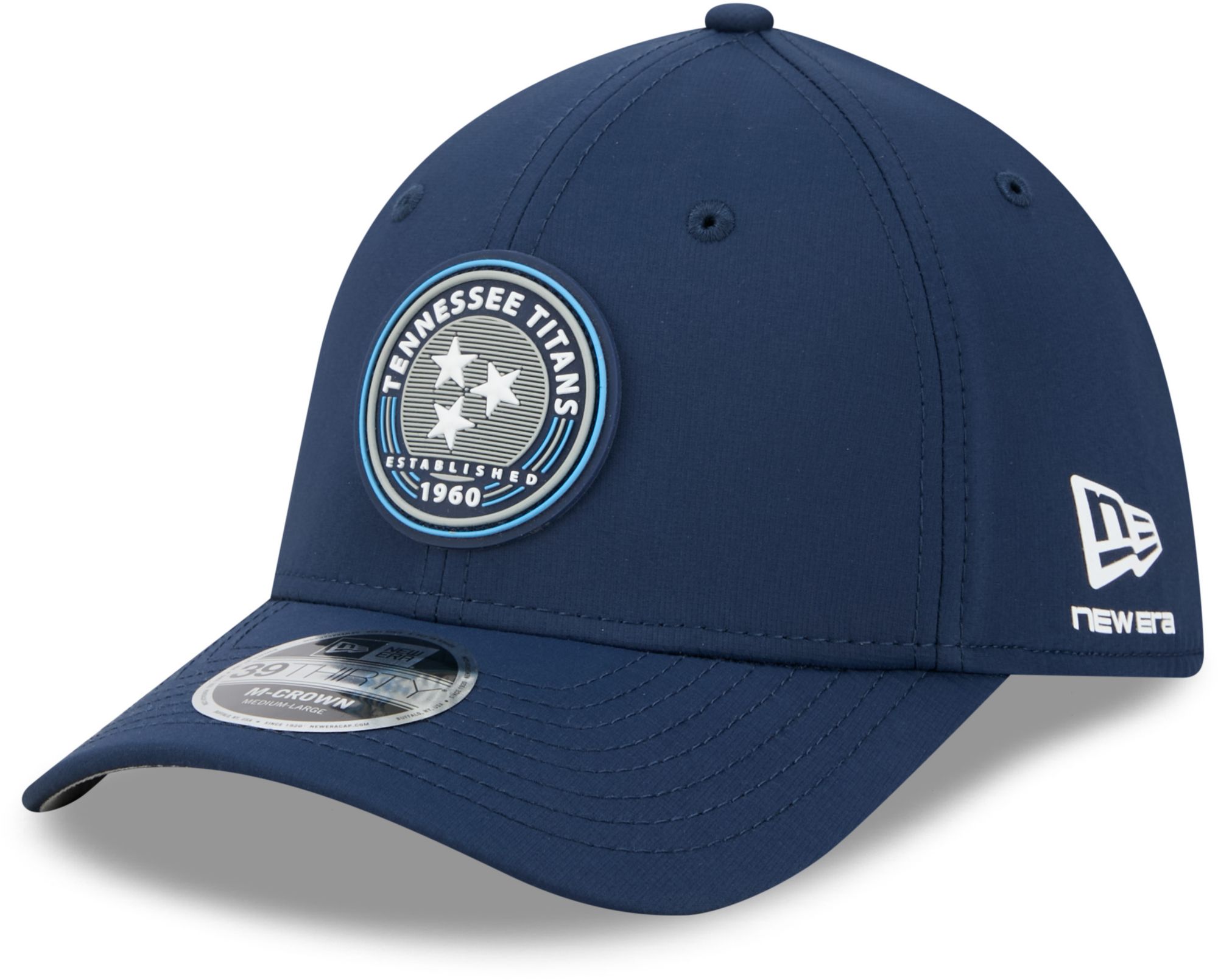 NEW ERA 9THIRTY（DEEP STREAM）M/L New Era Adult Tennessee Titans NFL Rivalries 39Thirty M-Crown