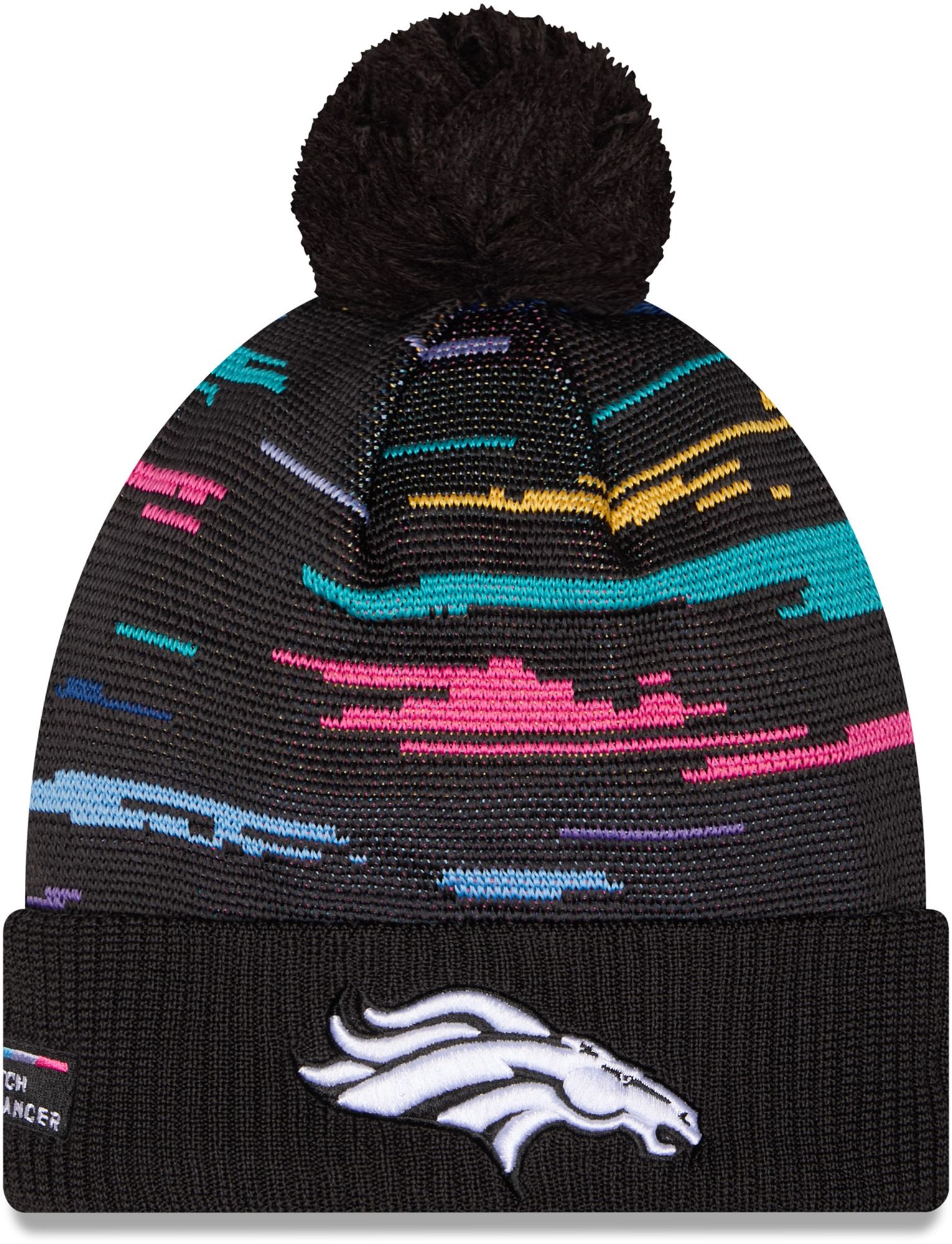 New Era Adult Denver Broncos Crucial Catch Knit Beanie | Dick's