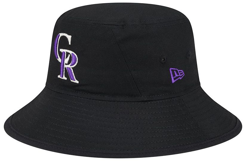 New Era Adult Colorado Rockies Black Evergreen Bucket Hat | Dick's