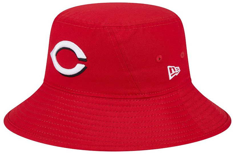 帽子 NEW ERA for RHC Bucket Hat New Era Adult Cincinnati Reds Red Evergreen Bucket Hat | Dick's