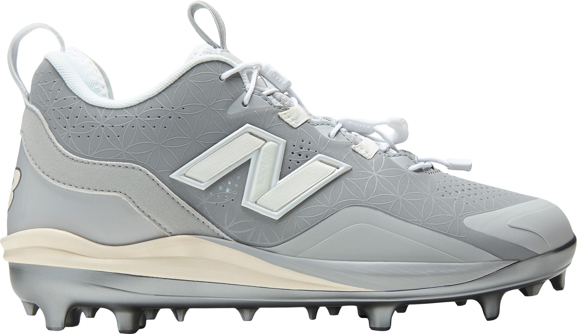 New Balance Men's Fuelcell Lindor 3 Comp Grey Day TPU Baseball