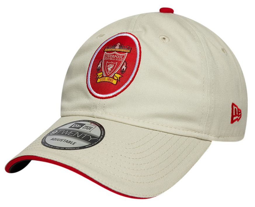 New Era Men's Liverpool Off White 9Twenty Adjustable Hat | Dick's