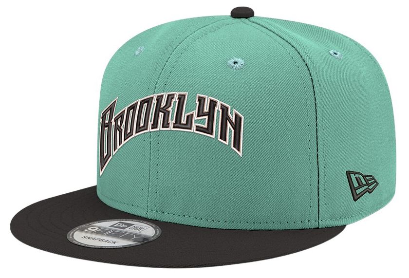 familiar✖︎newera New Era Men's New York Liberty Teal Wordmark Rebel 9Fifty