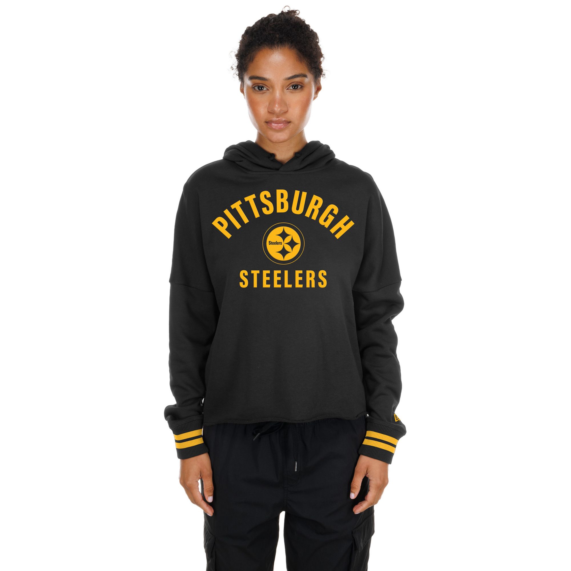 New Era Women's Pittsburgh Steelers Flocked Hoodie | Dick's
