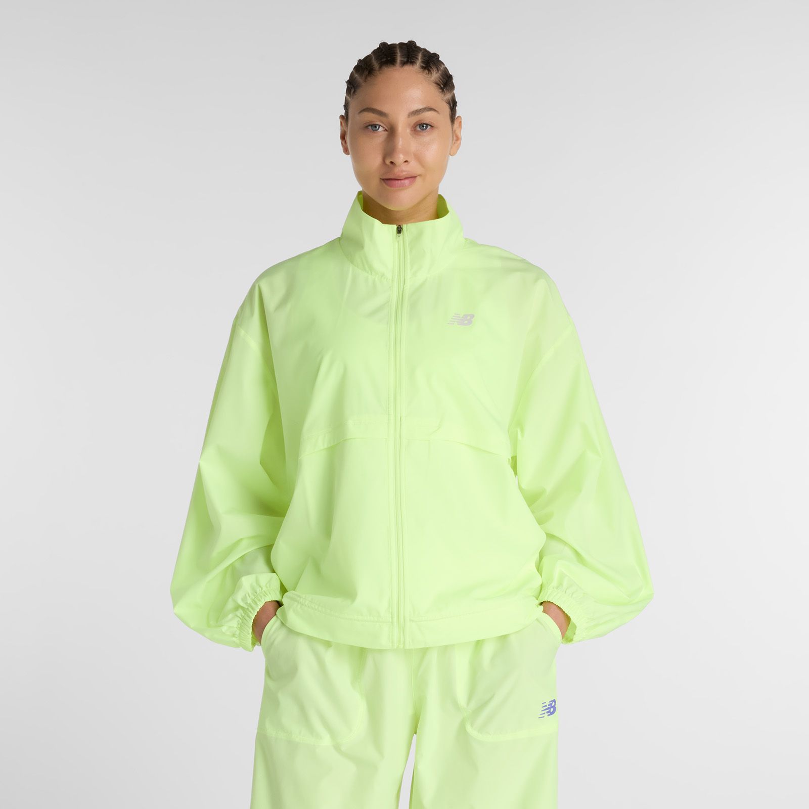 New Balance Women's Trackside Woven Jacket | Dick's Sporting Goods