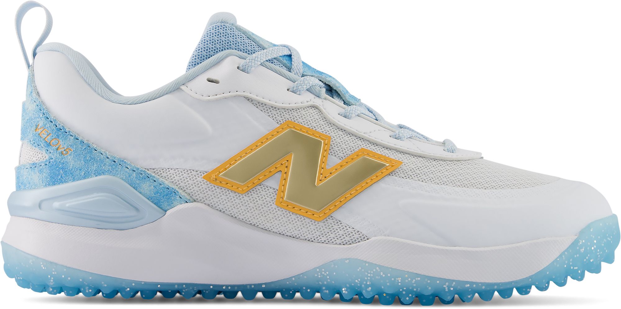 GALLIUM スーパーヴィット & STAR FC New Balance Women's Velo V5 Summer Skies Turf Softball Cleats