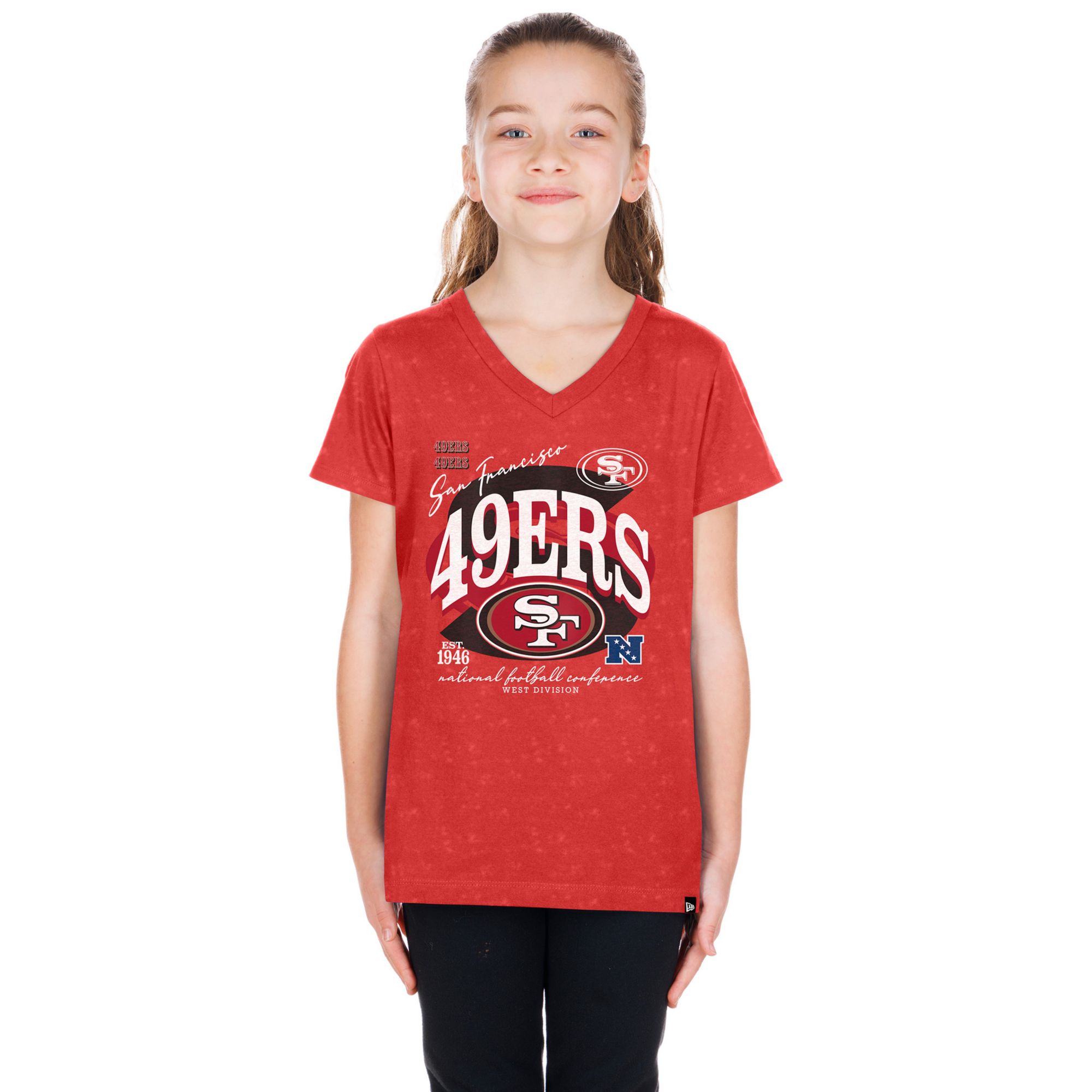 New Era Youth San Francisco 49ers Red Vintage T-Shirt | Dick's