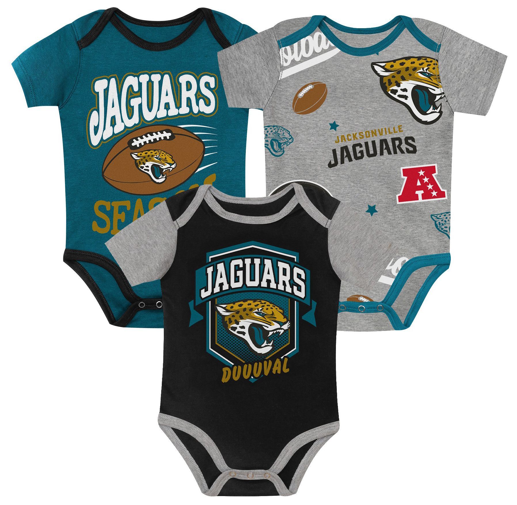 NFL Team Apparel Infant Jacksonville Jaguars Teal Creeper | Dick's