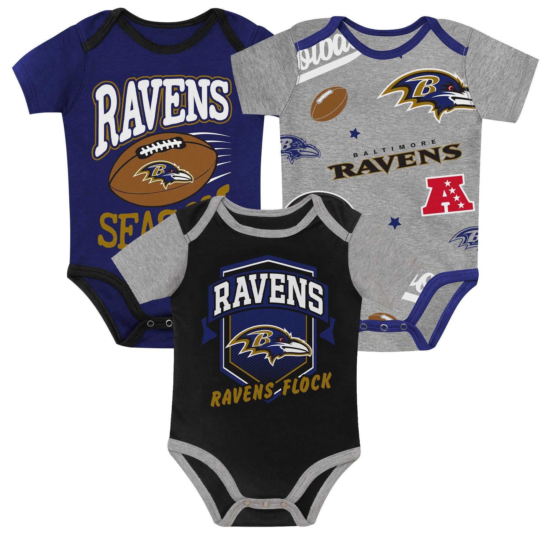 NFL Team Apparel Infant Baltimore Ravens Purple Creeper | Dick's