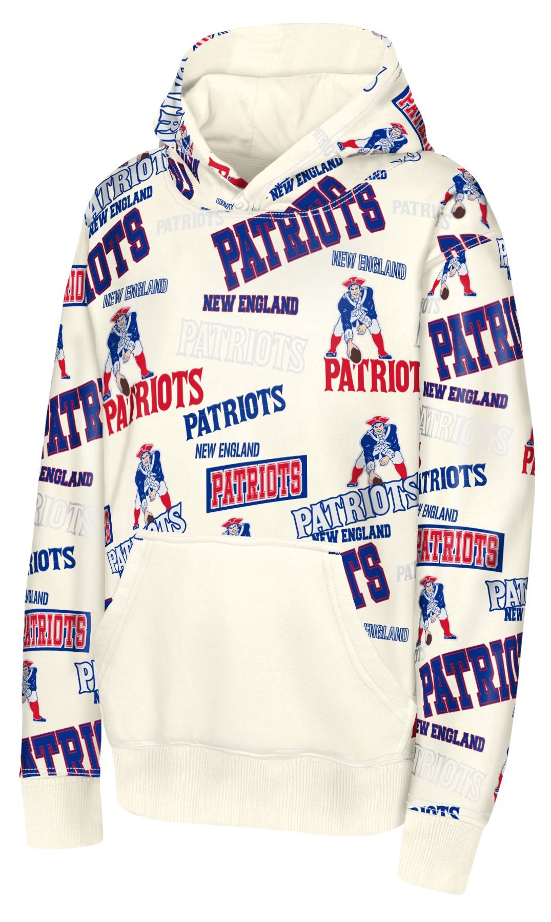 NFL Team Apparel Youth New England Patriots Shake and Bake Retro