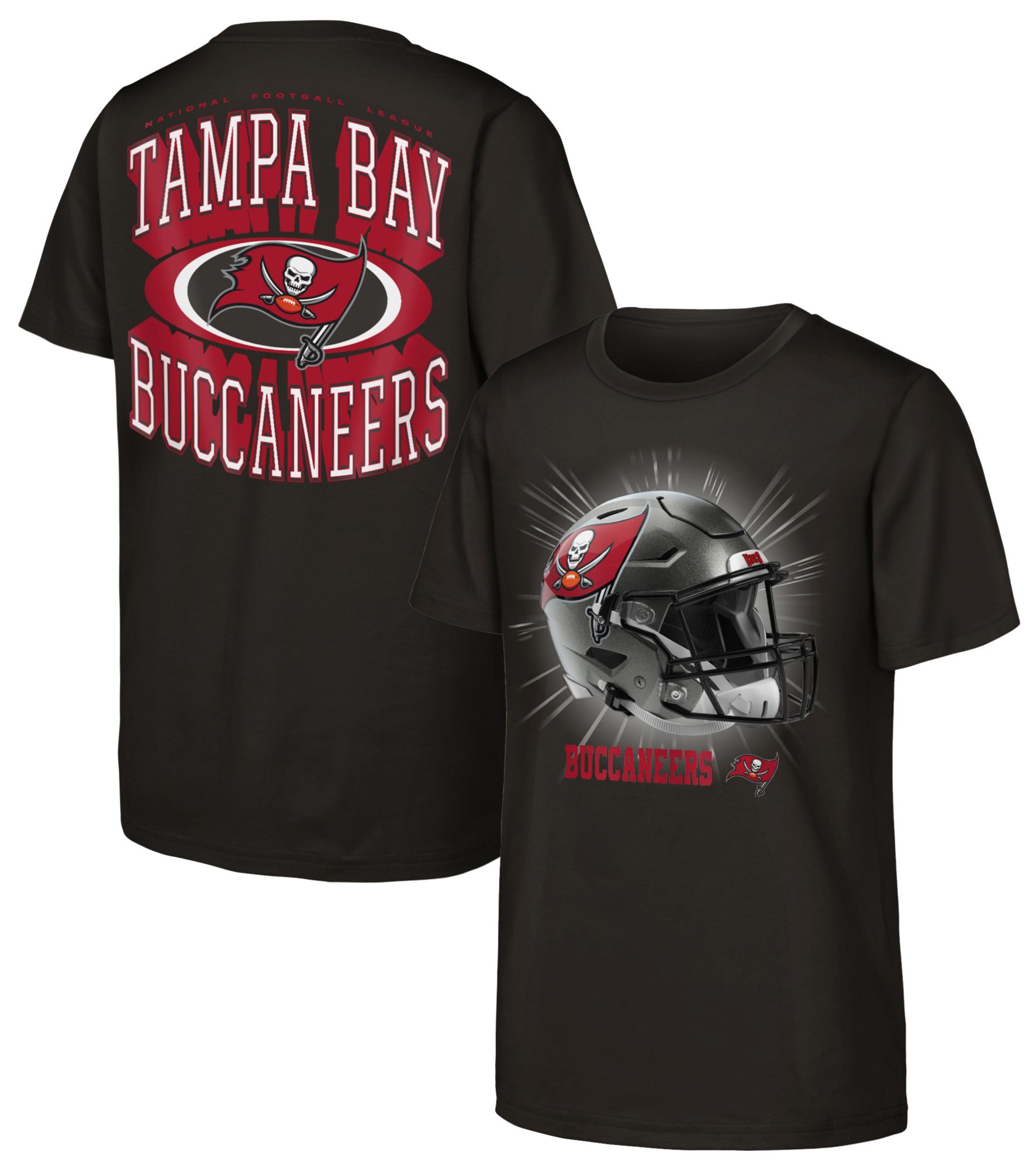NFL Team Apparel Youth Tampa Bay Buccaneers Deep Pewter Mentality