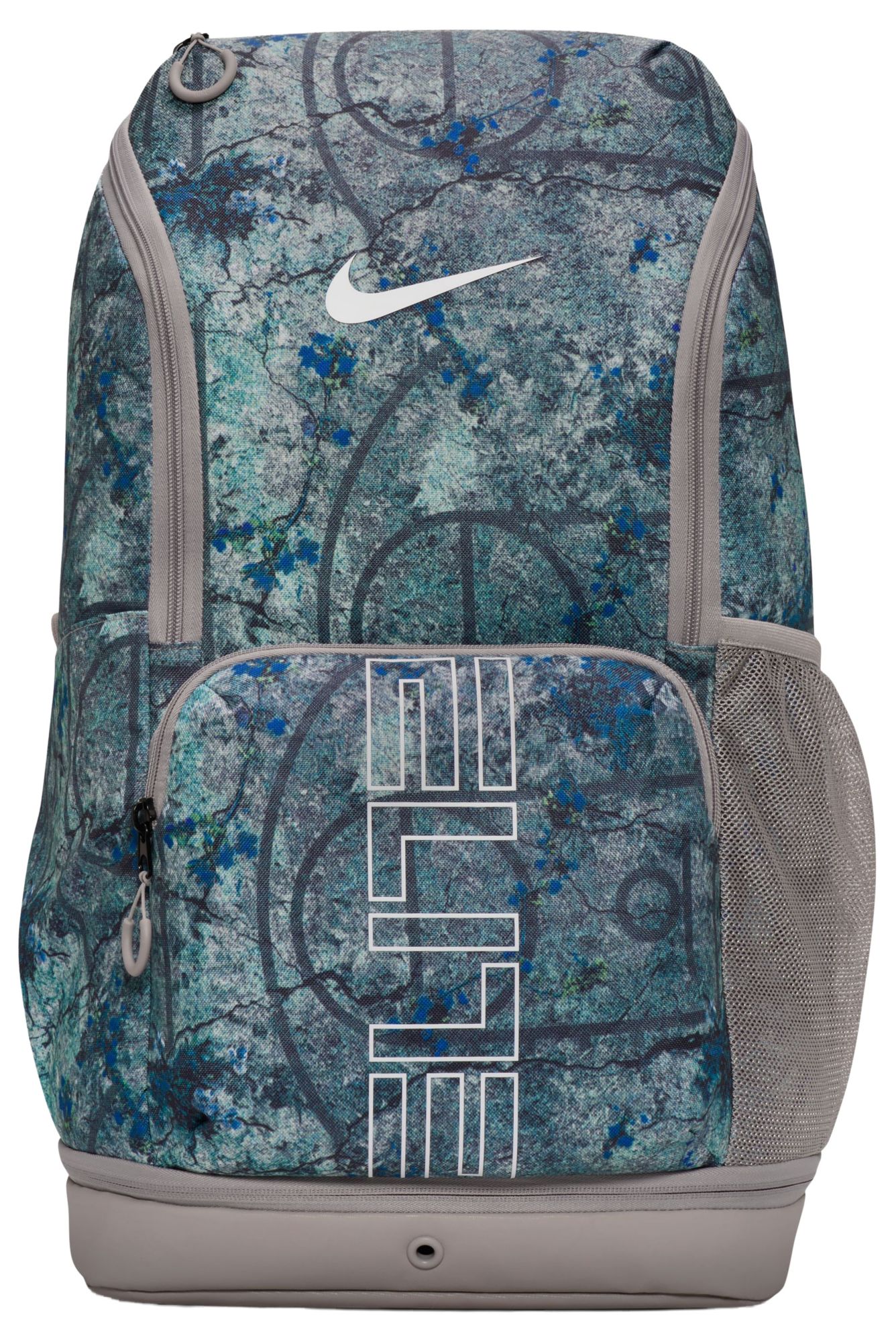basketball printed backpack nike elite pro Nike Varsity Elite Printed Backpack White/College Grey